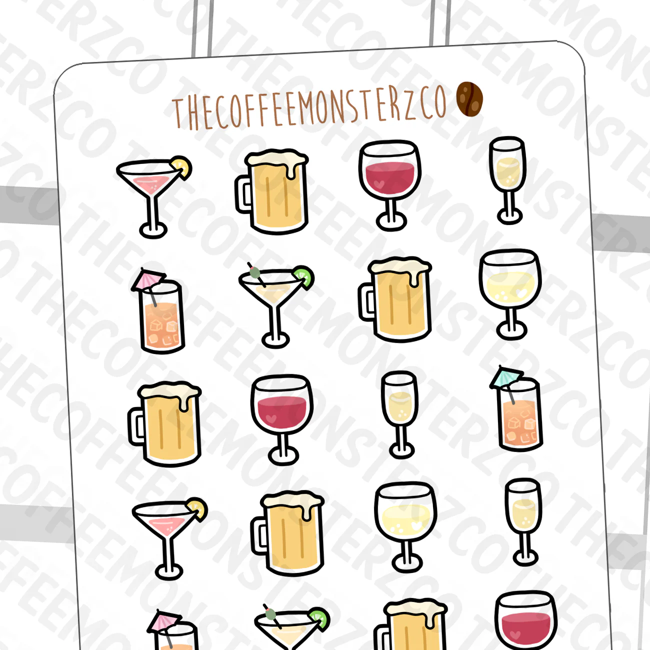 Drink Doodles - Alcohol (REFORMAT) - Image 3