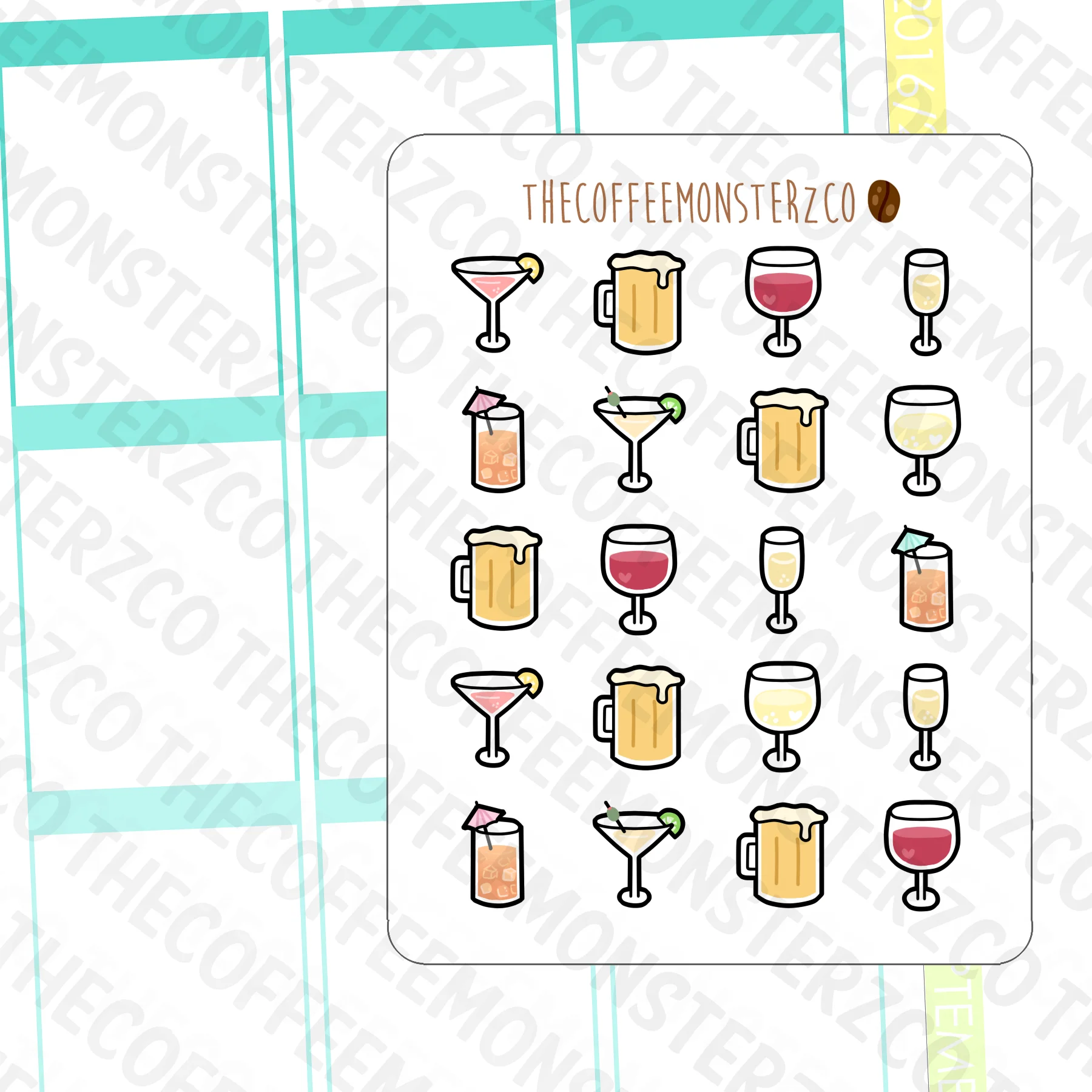 Drink Doodles - Alcohol (REFORMAT) - Image 4