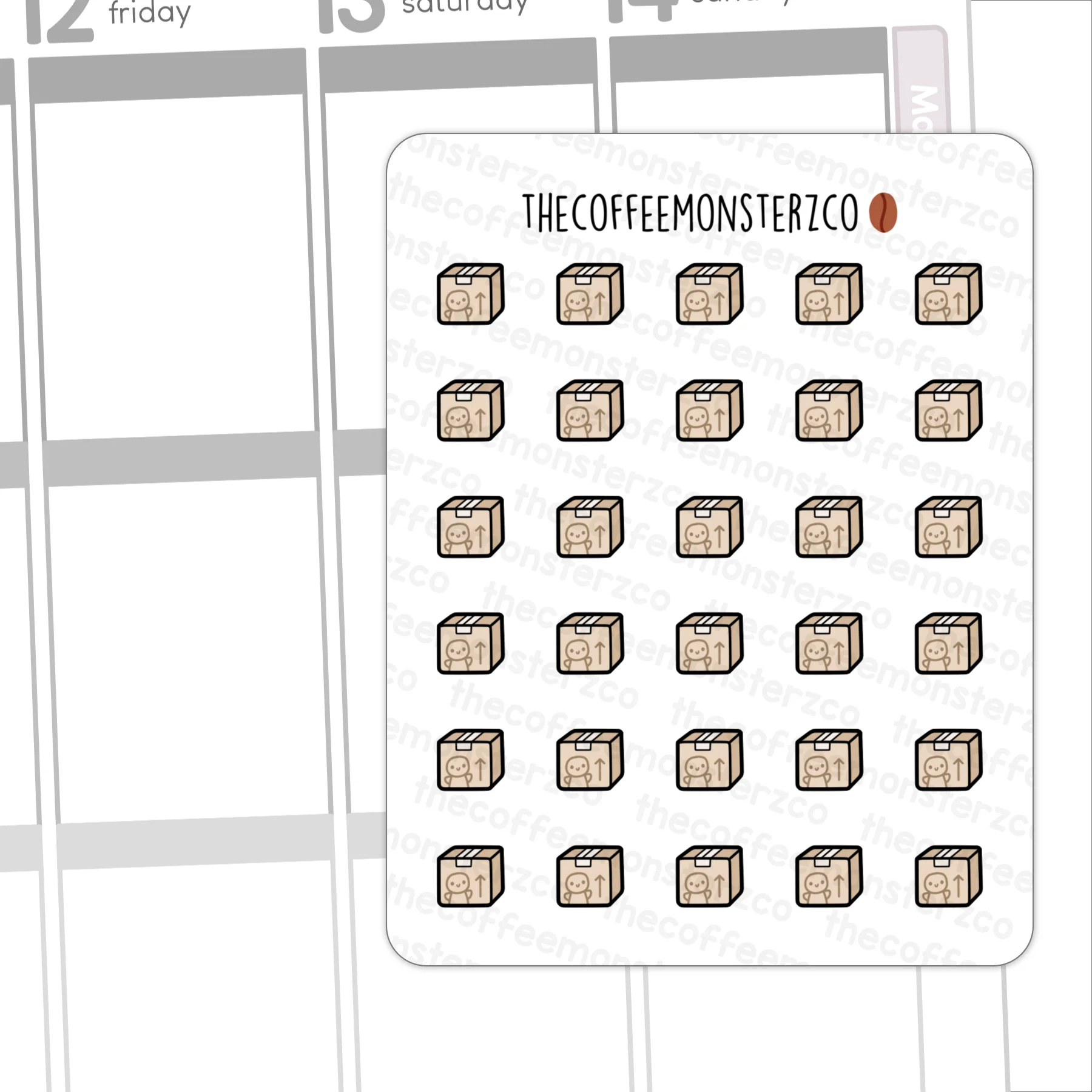 Parcel Doodle Icons - Image 2