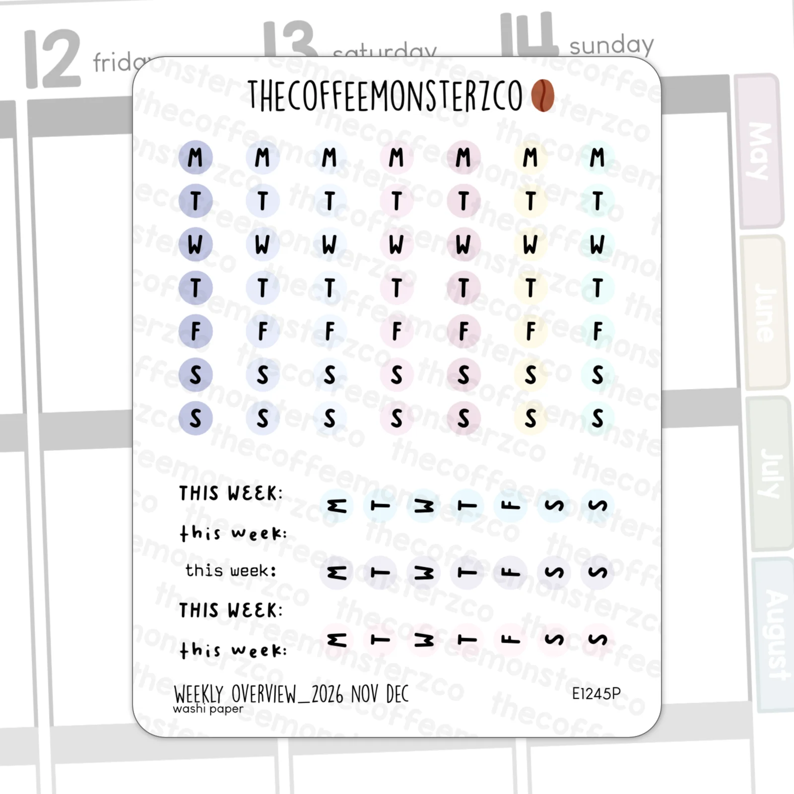 Weekly Overview - Image 17