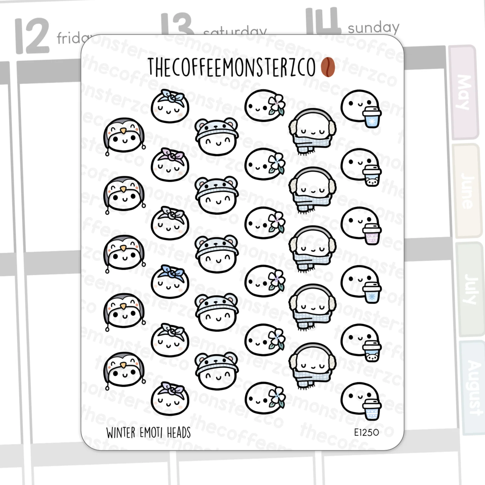 Winter Emoti Heads - Image 2