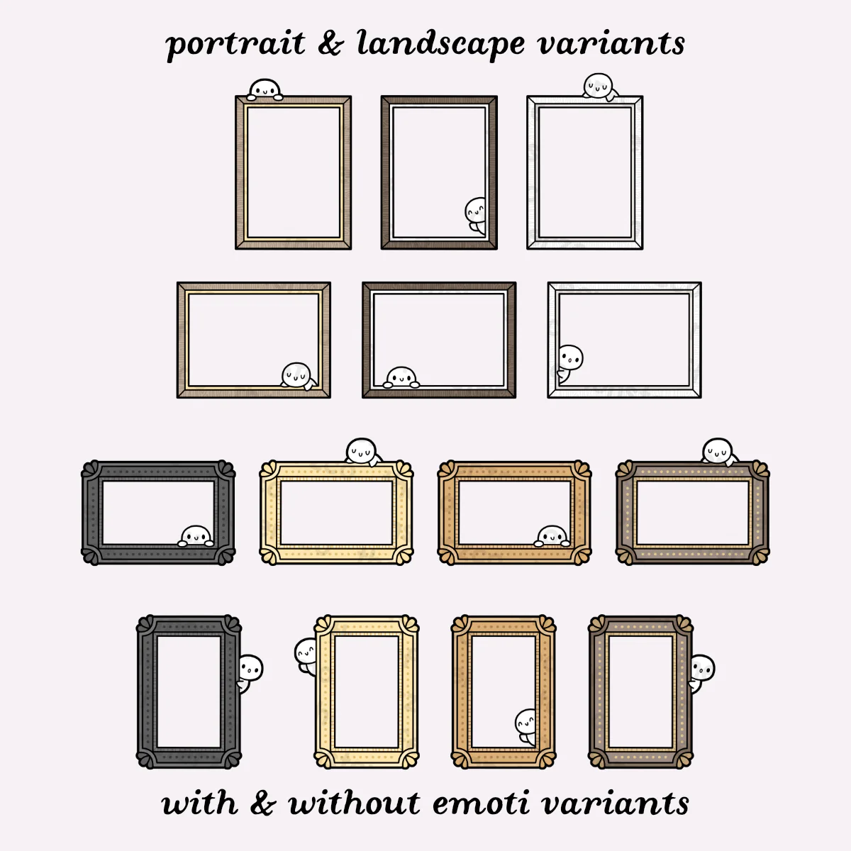 Emoti Frames (Digital File) - Image 2