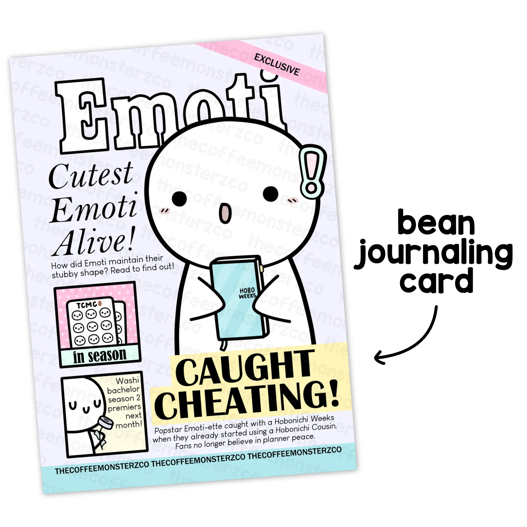 Emoti Magazine - Card Print - Image 2