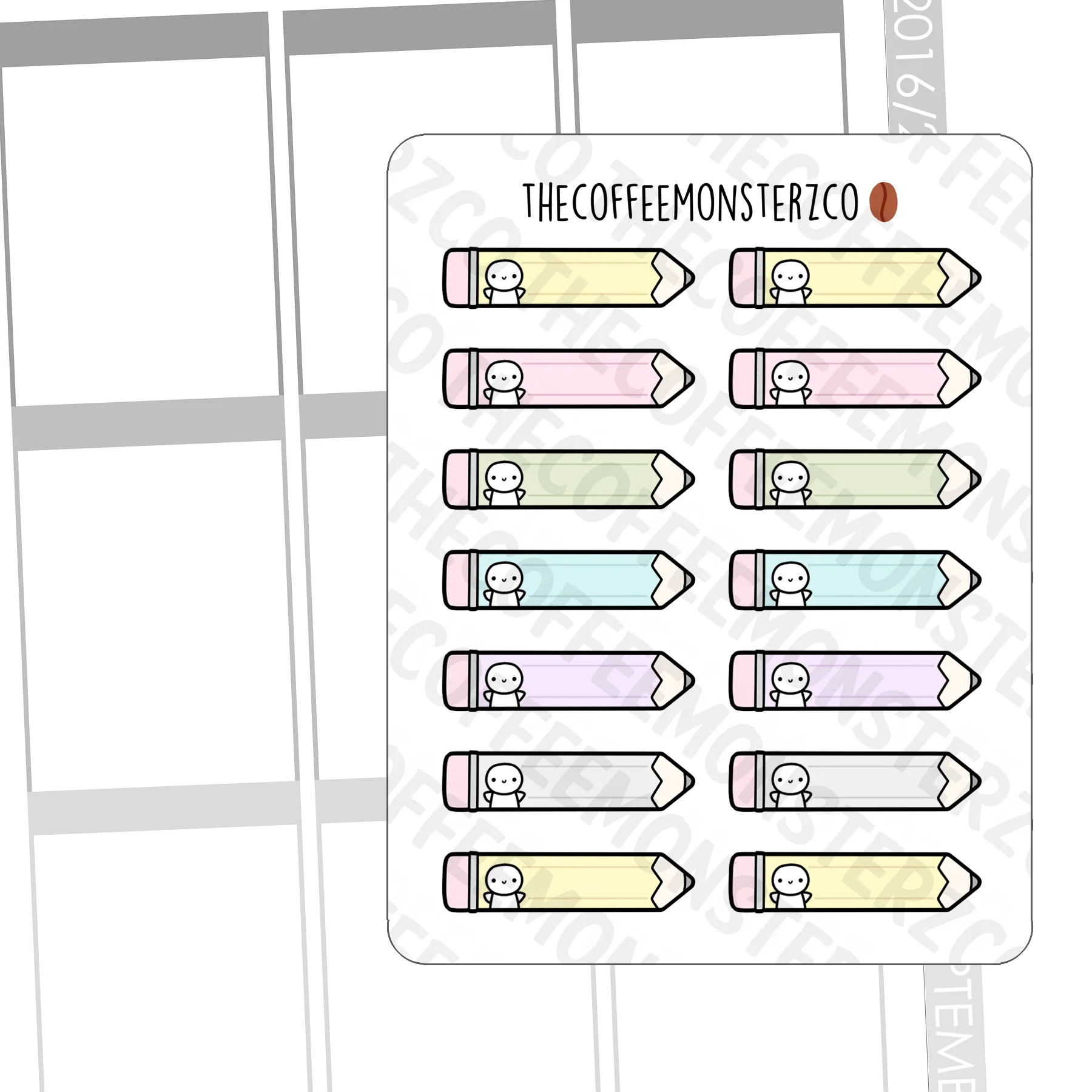 Emoti Pencil Labels - Image 2