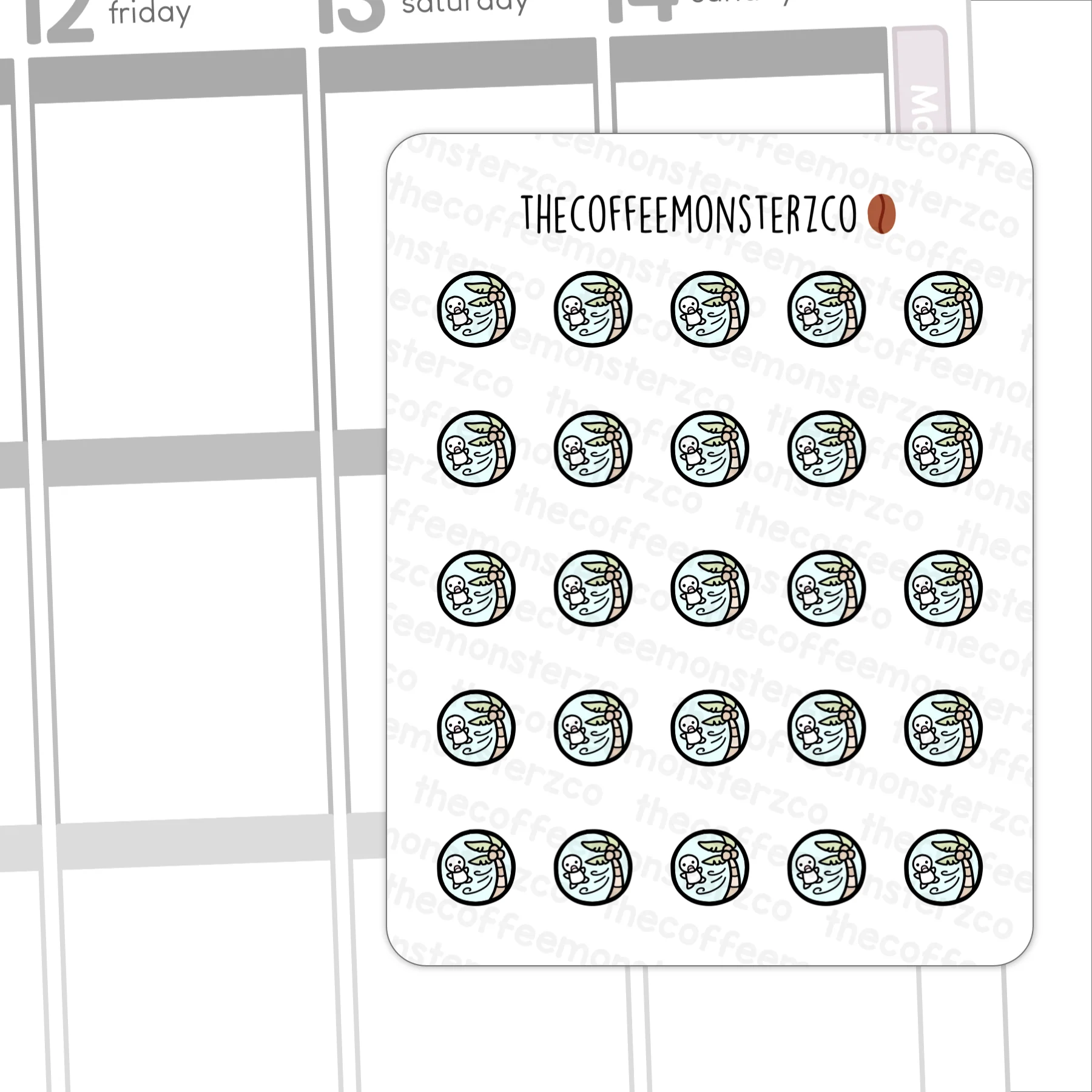 Emoti Weather Icons (Full Sheets) - Image 12