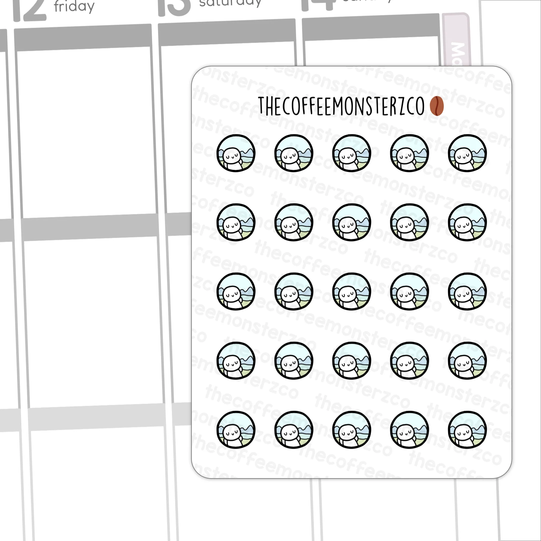 Emoti Weather Icons (Full Sheets) - Image 8