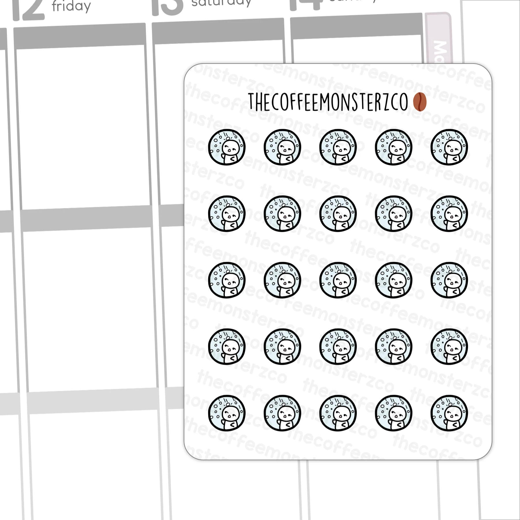 Emoti Weather Icons (Full Sheets) - Image 9