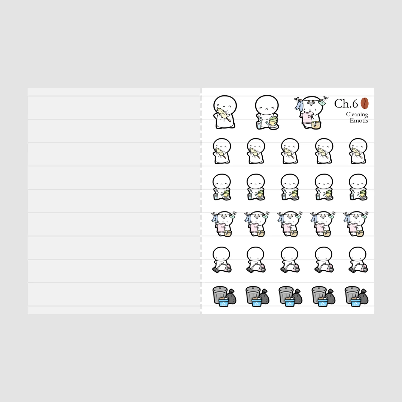 Essentials Emotis Sticker Book (1 PER CUSTOMER) - Image 7