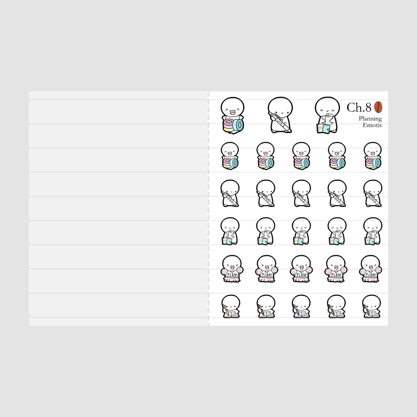 Essentials Emotis Sticker Book (1 PER CUSTOMER) - Image 9