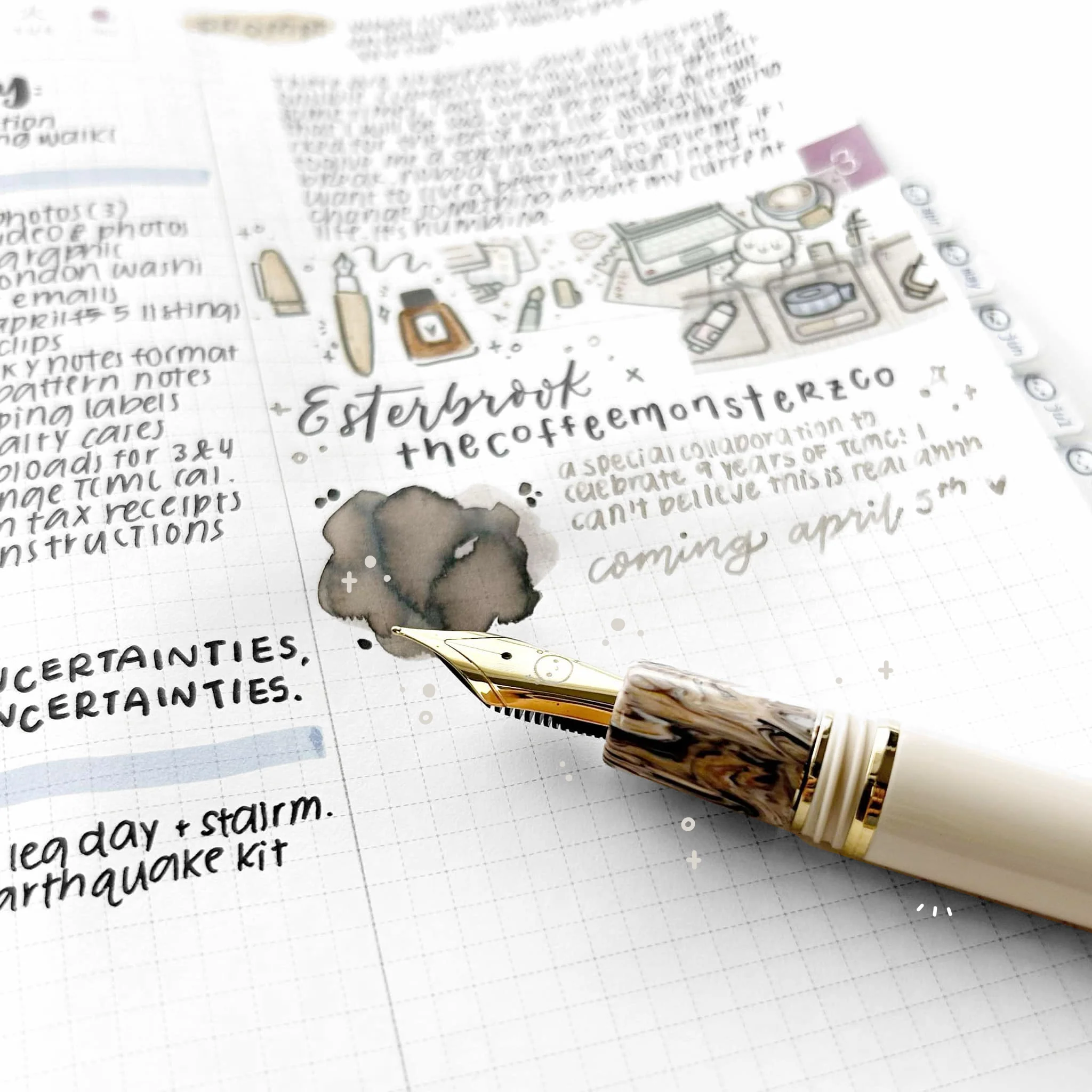 TheCoffeeMonsterzCo Fountain Pen - Esterbrook Collaboration - Image 5