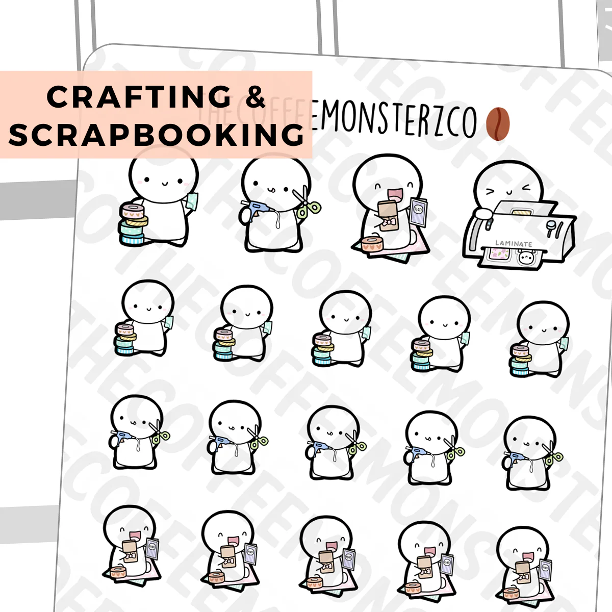 Crafting & Scrapbooking Emotis