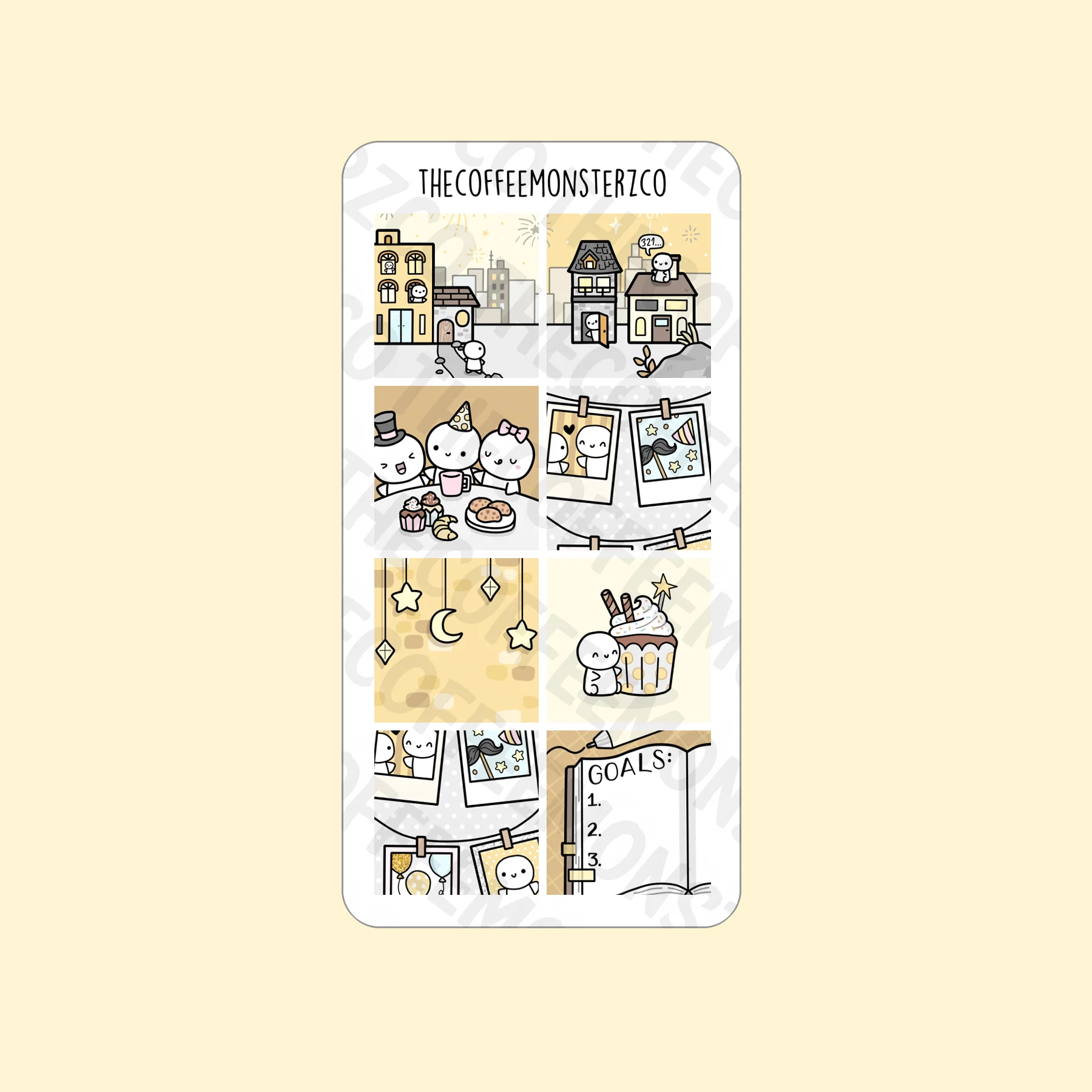 Golden New Year Hobonichi Weeks Kit - Image 5