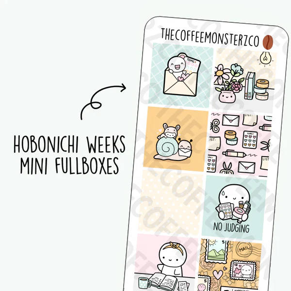 Happy Mail Hobonichi Weeks  Fullboxes