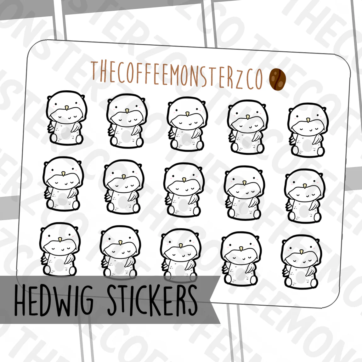 Hedwig Onesie Emotis - Image 3