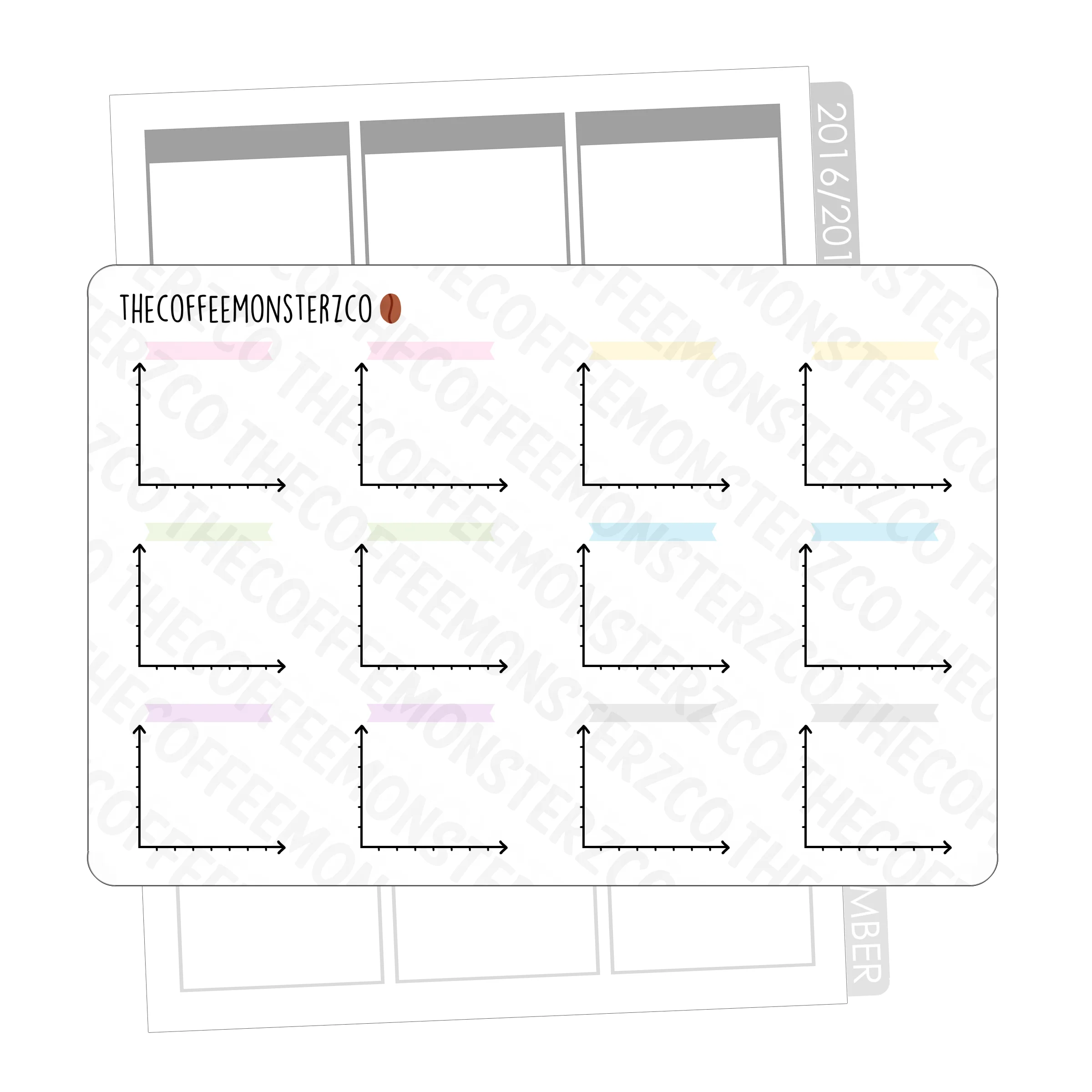 Hobonichi Cousin: Graph Trackers - Image 2
