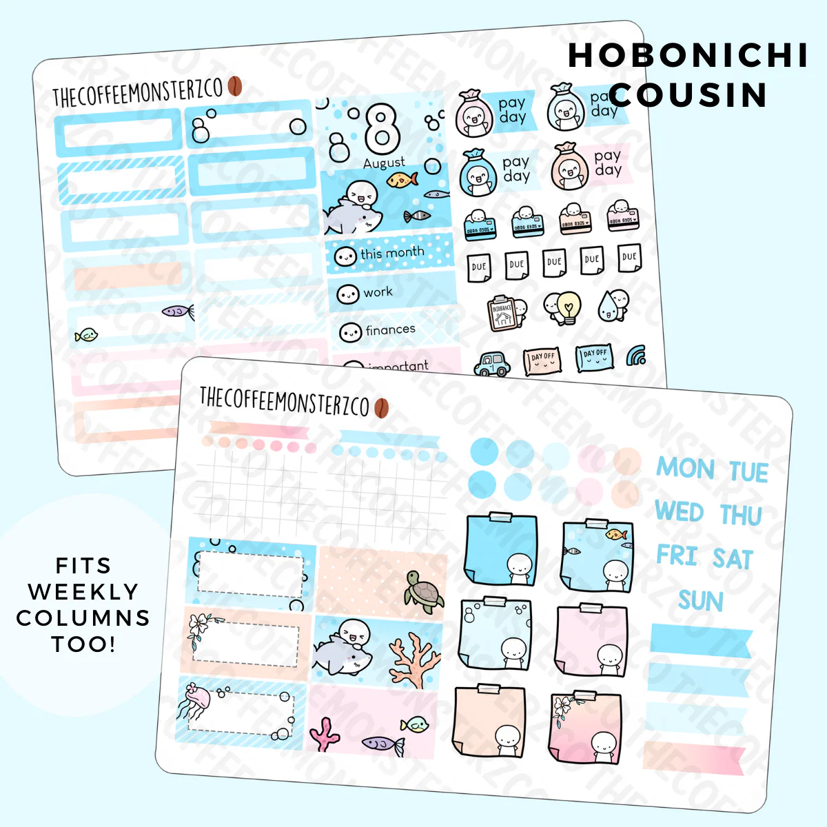 2022 Hobonichi Cousin Monthly Kits (second half) - Image 3