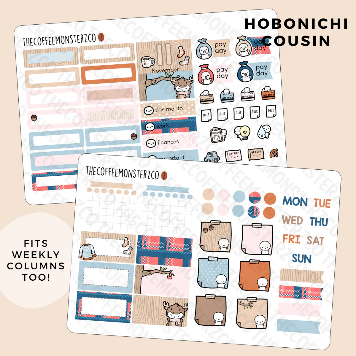 2022 Hobonichi Cousin Monthly Kits (second half) - Image 6