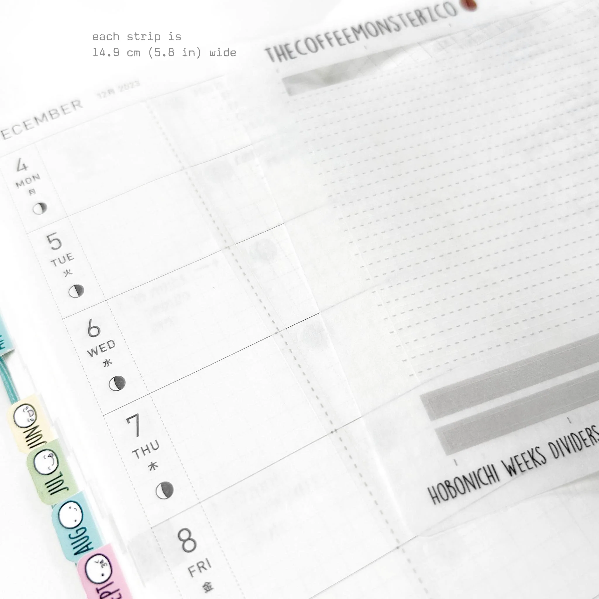 Hobonichi Weeks Dividers - Image 3