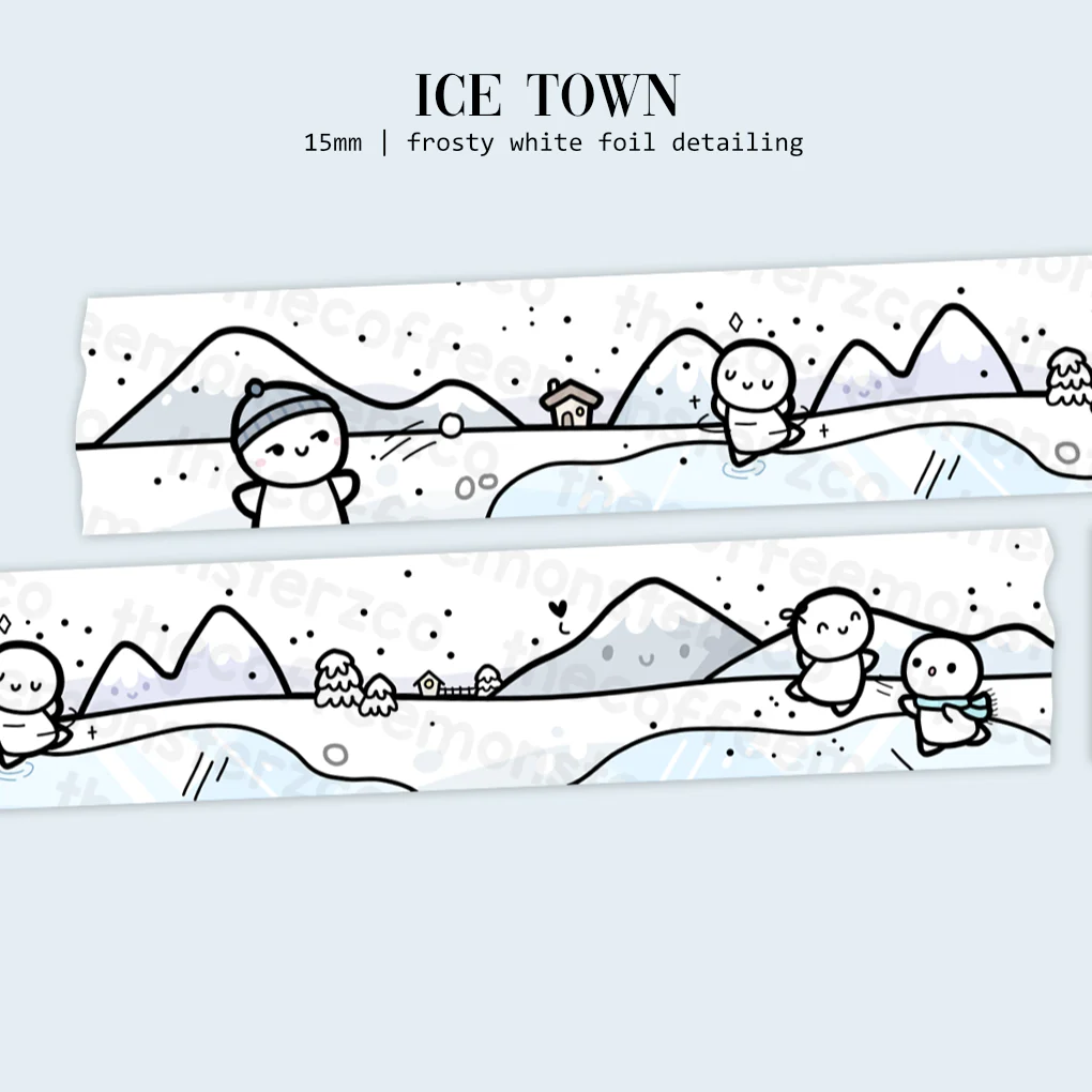 Ice Town Washi Tape - 15mm - Image 2