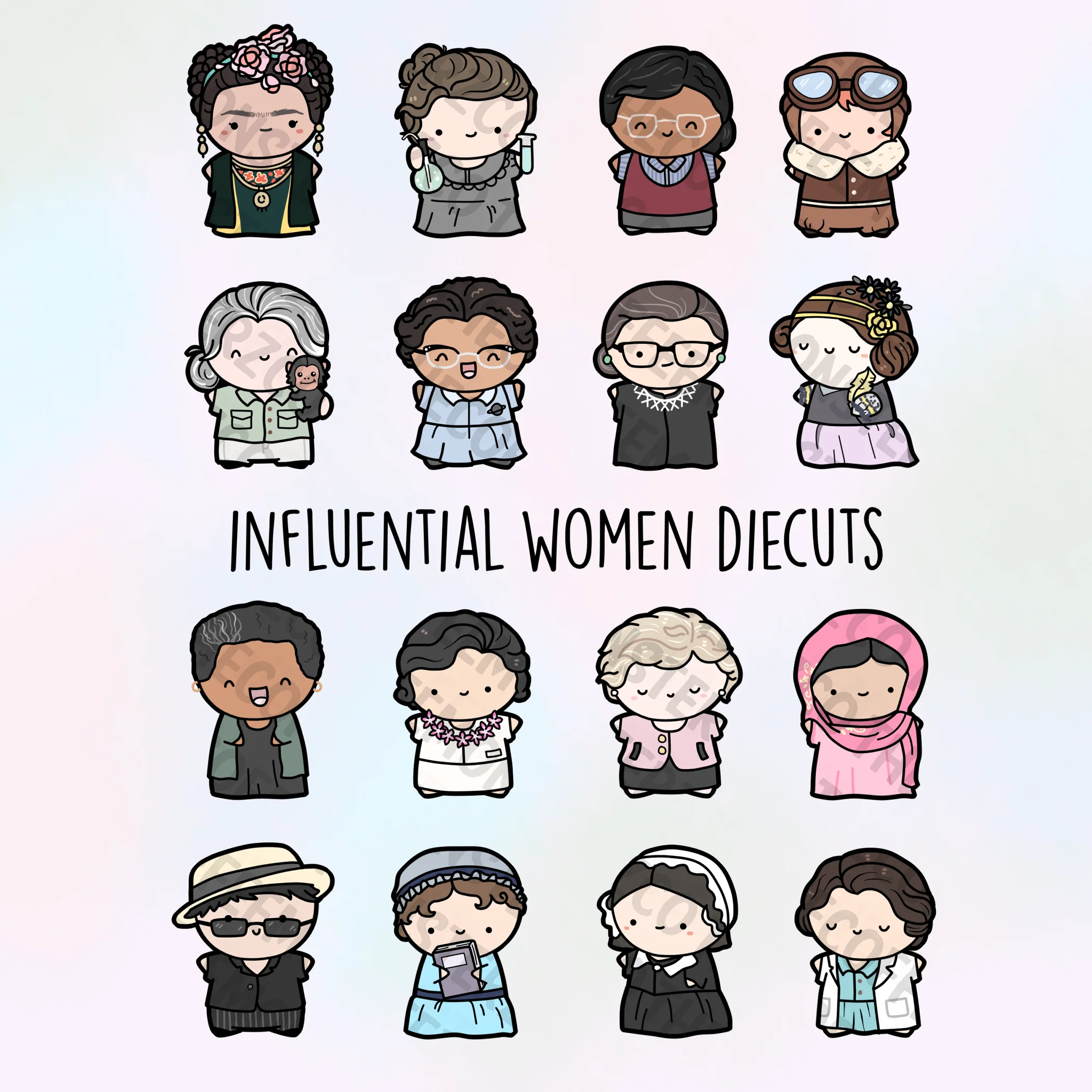Influential Women Die Cuts Pt.1