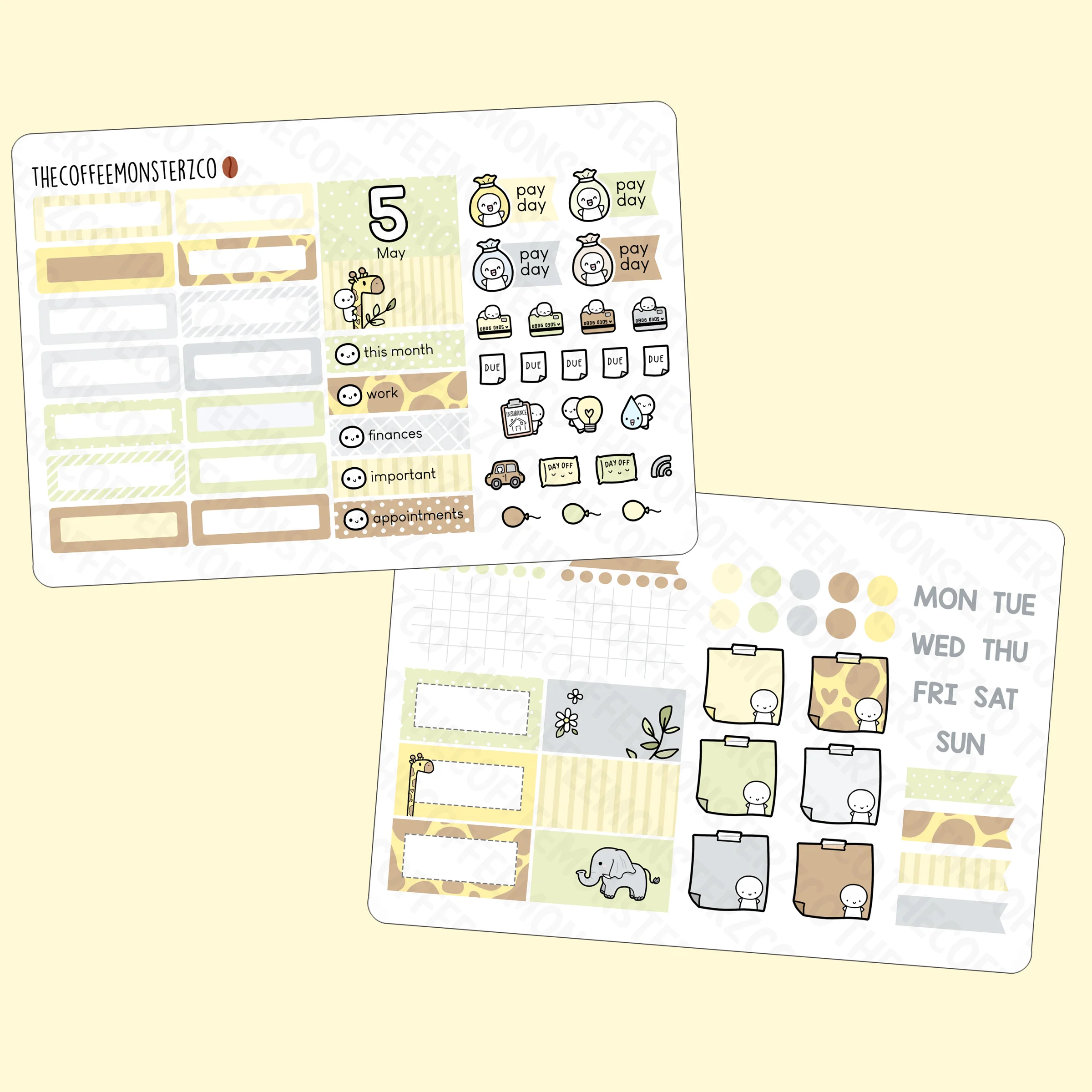 2022 Hobonichi Cousin Monthly Kits (first half) - Image 11