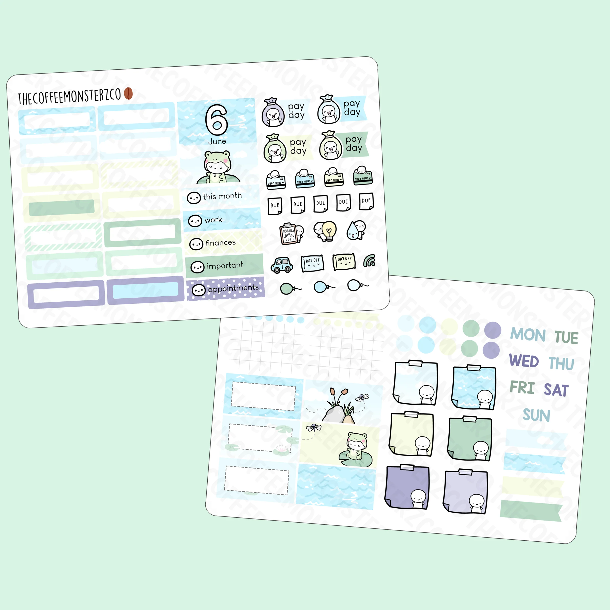 2022 Hobonichi Cousin Monthly Kits (first half) - Image 12