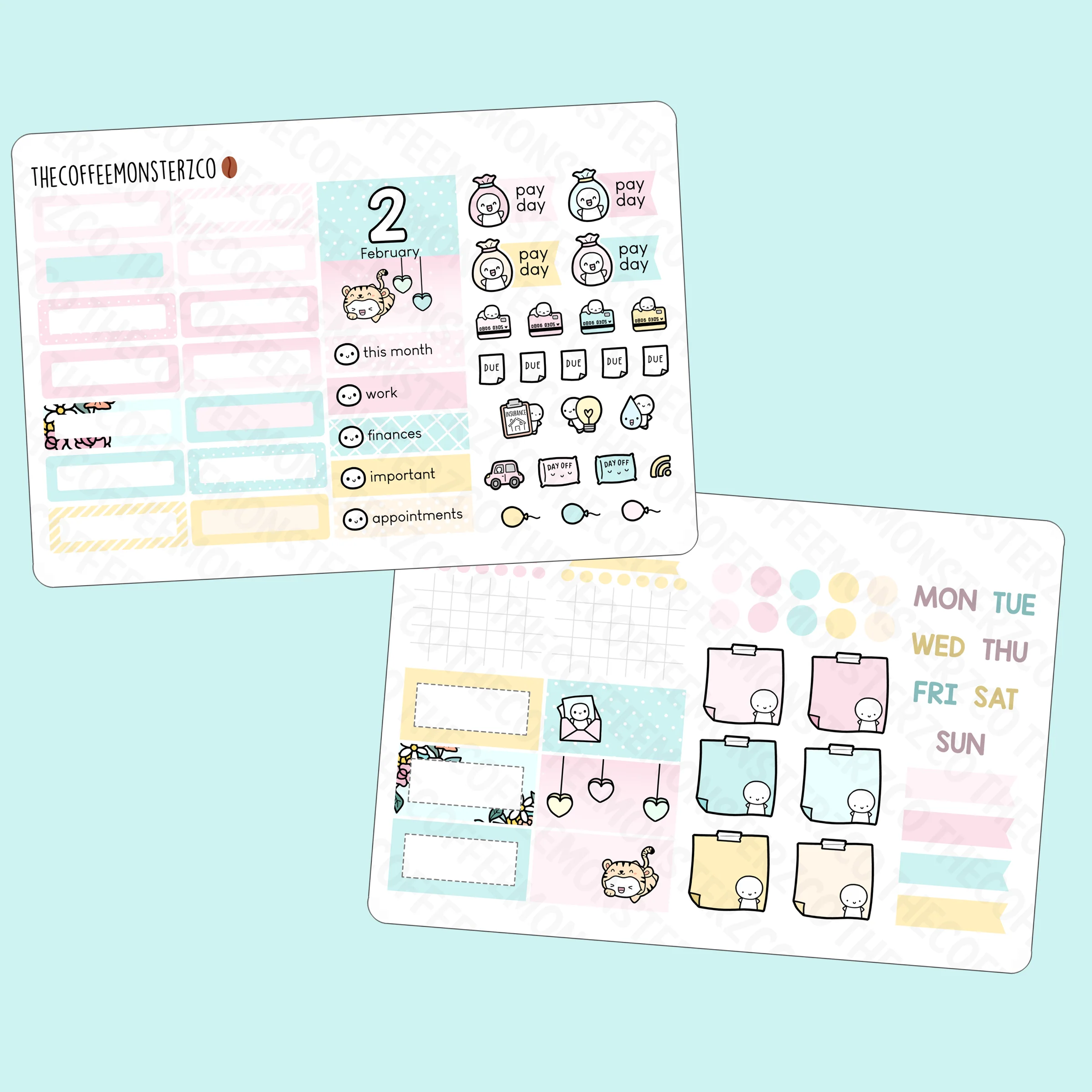 2022 Hobonichi Cousin Monthly Kits (first half) - Image 5