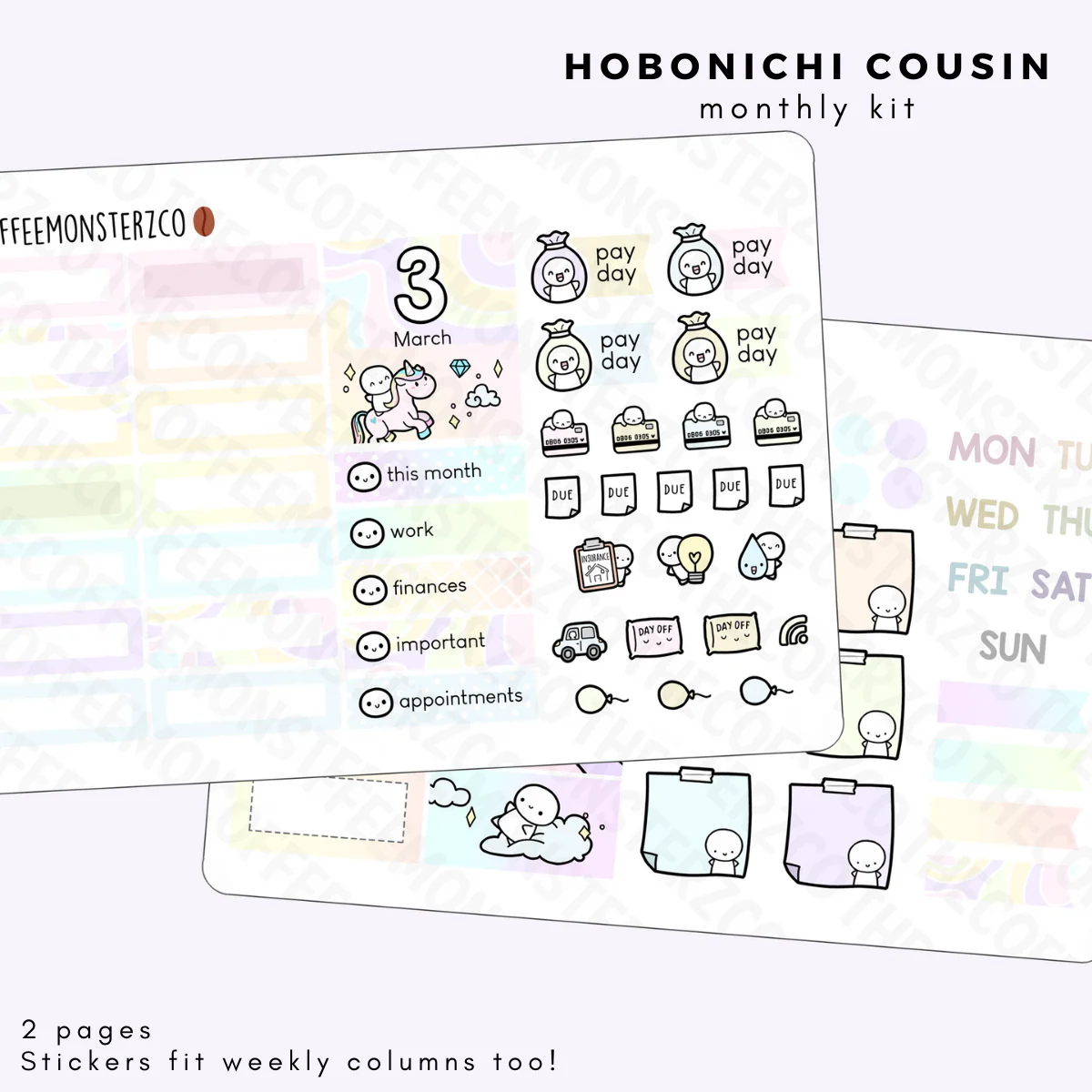 2022 Hobonichi Cousin Monthly Kits (first half) - Image 6