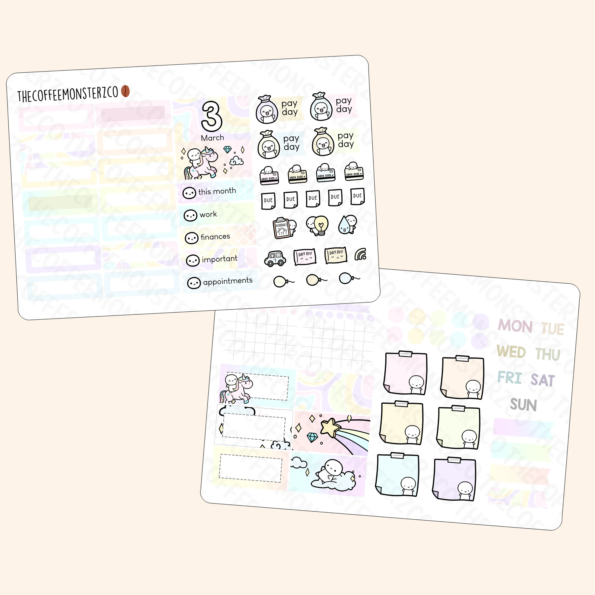 2022 Hobonichi Cousin Monthly Kits (first half) - Image 7