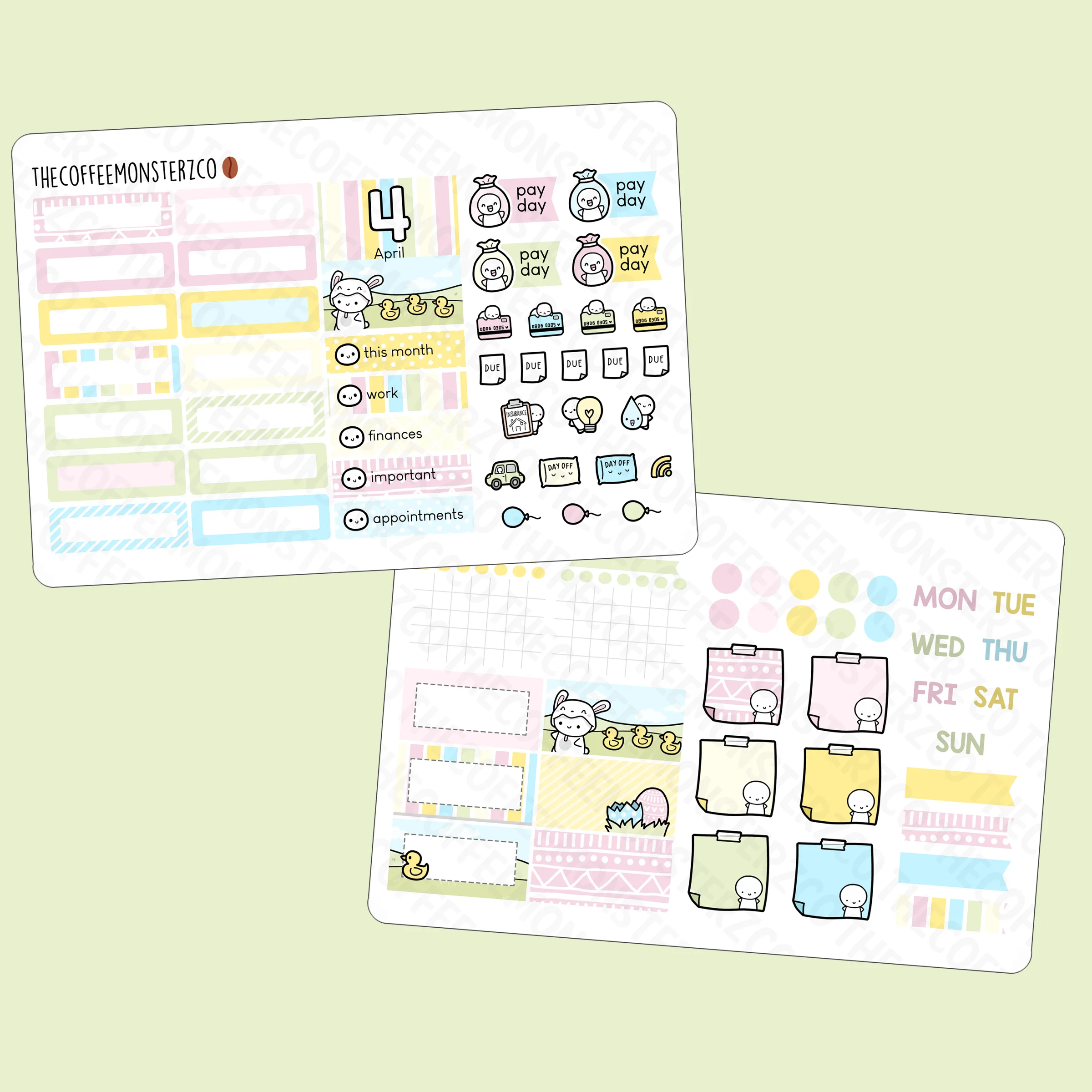 2022 Hobonichi Cousin Monthly Kits (first half) - Image 8
