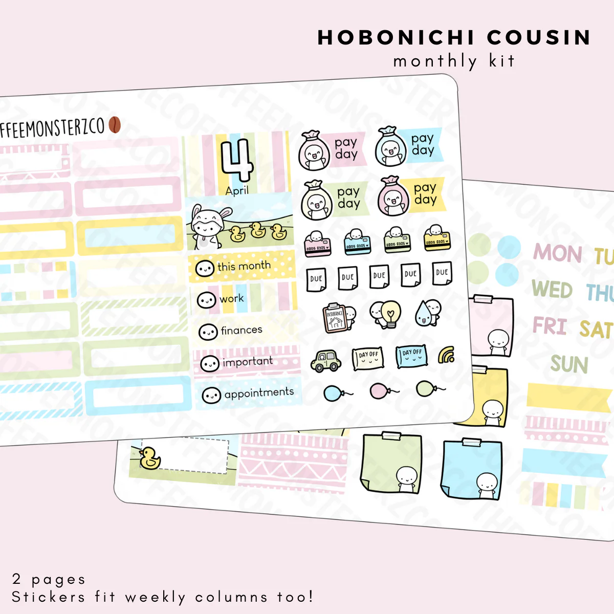 2022 Hobonichi Cousin Monthly Kits (first half) - Image 9