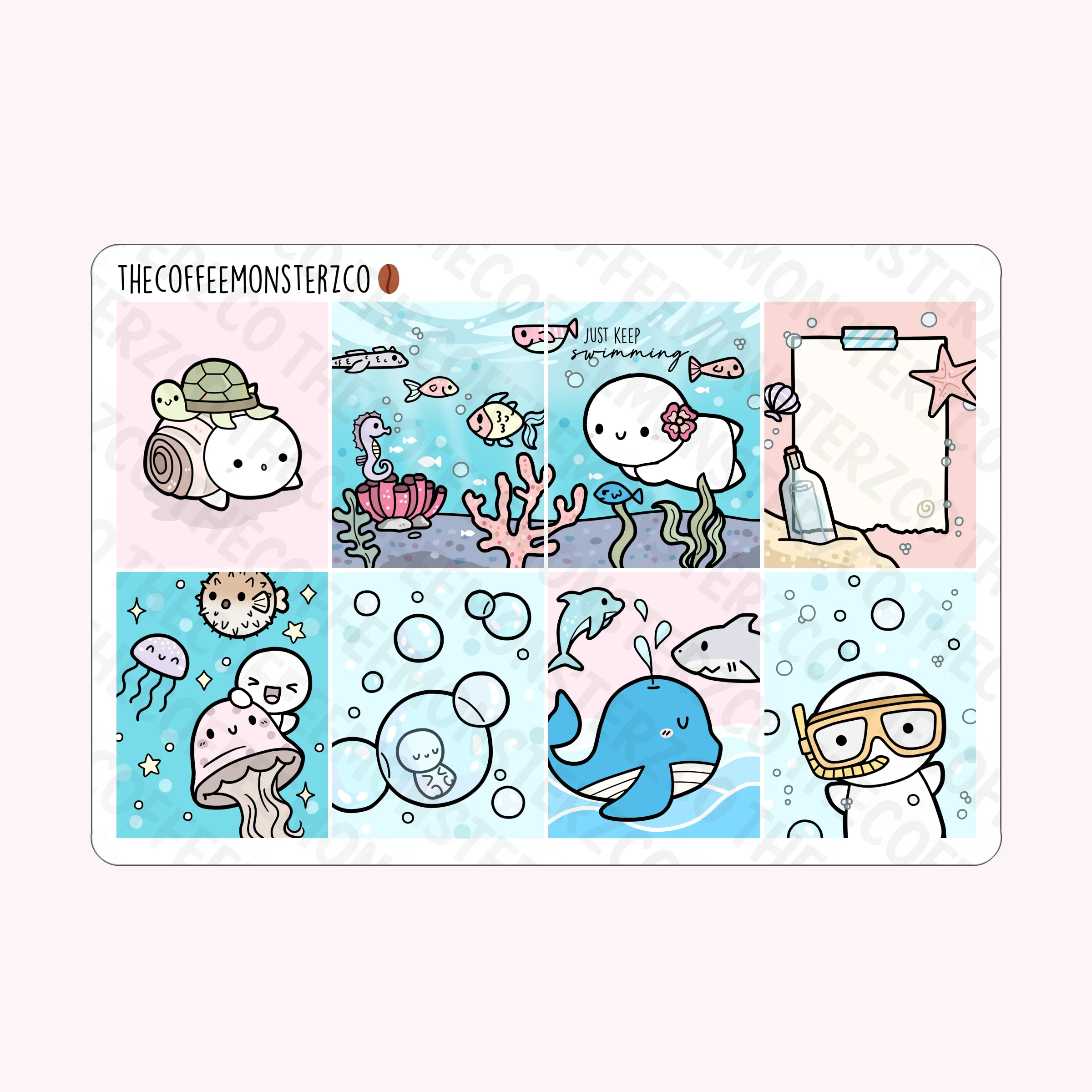 Just Keep Swimming Emoti Mini Kit - Image 2