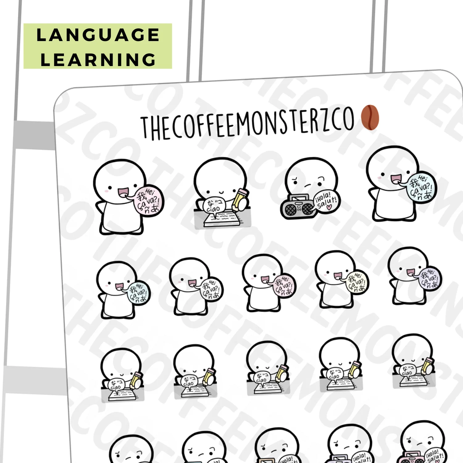 Language Learning Emotis