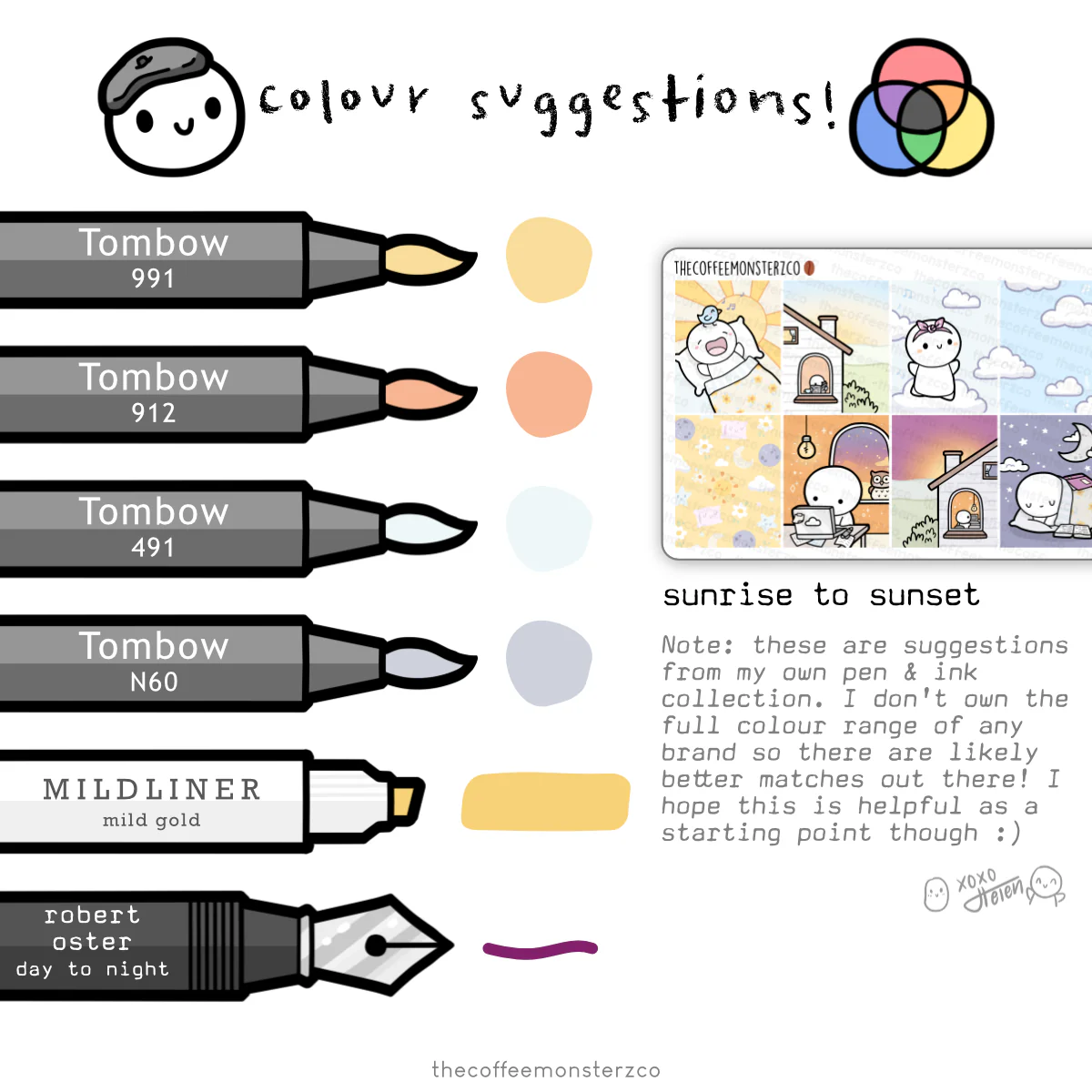 Large Sunrise To Sunset Doodles - Image 3