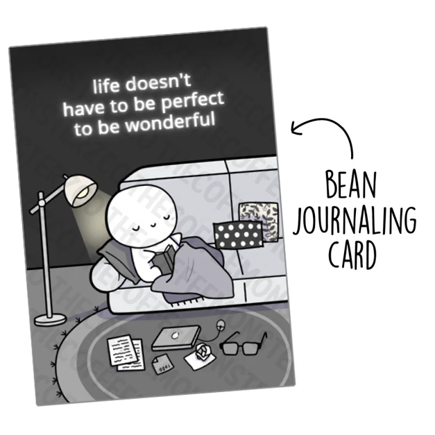 Life Doesn't Have to be Perfect - Card Print - Image 2