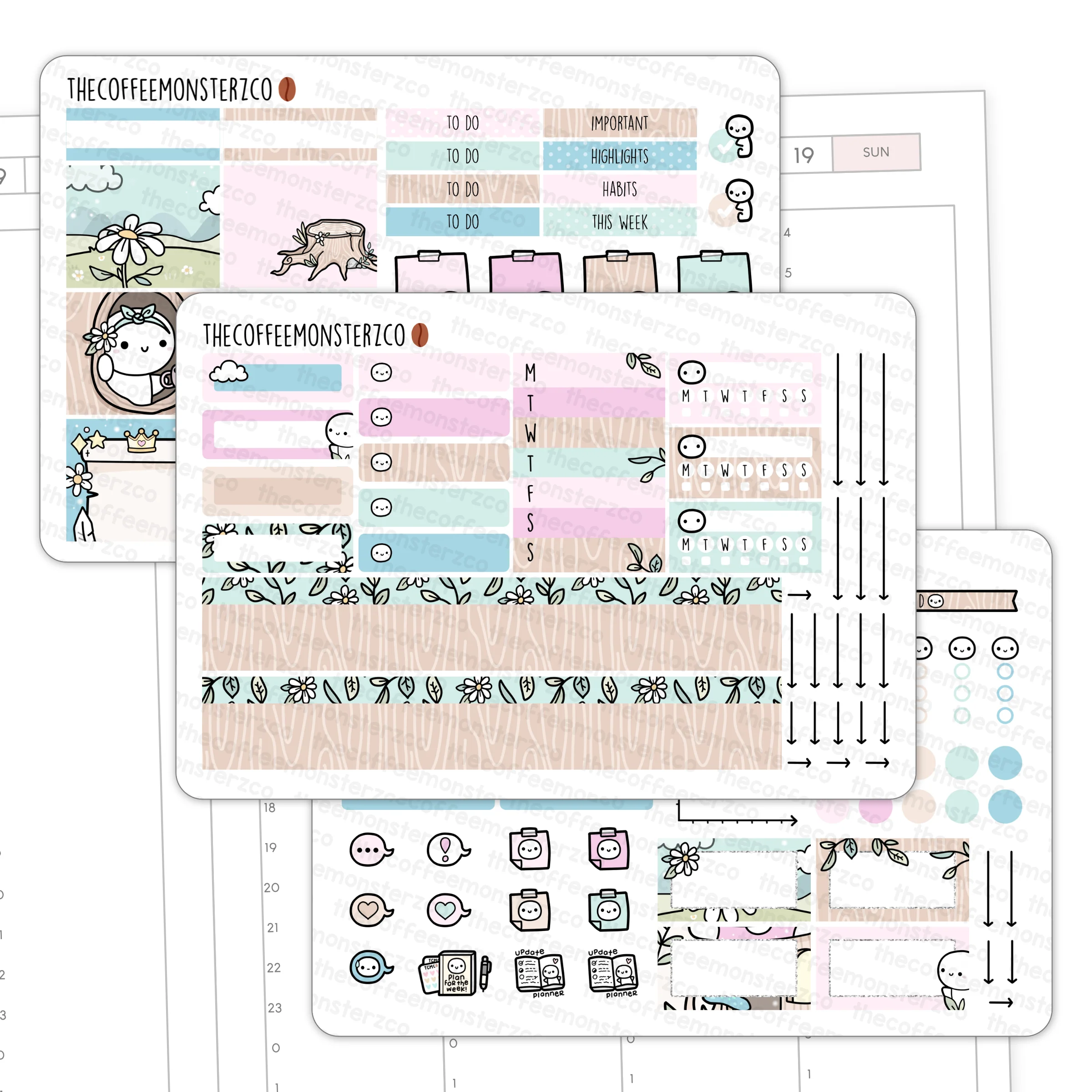 Magic Forest Hobonichi Cousin Kit - Image 3