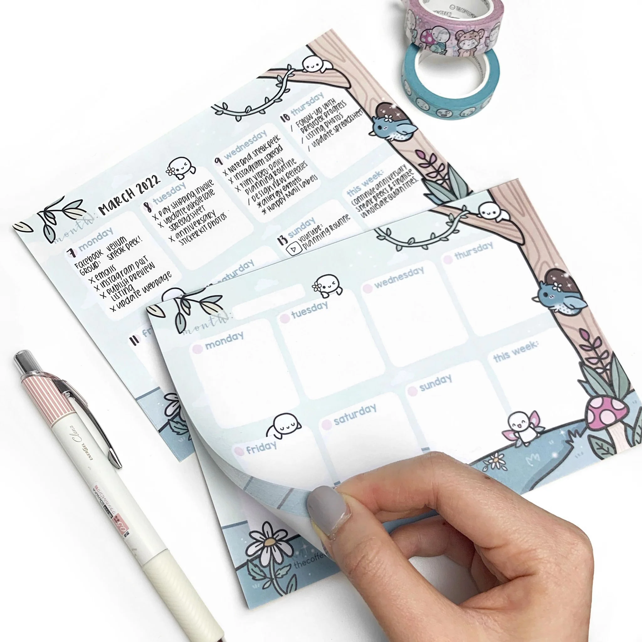 Magic Forest - Weekly Notepad [MISFIT]