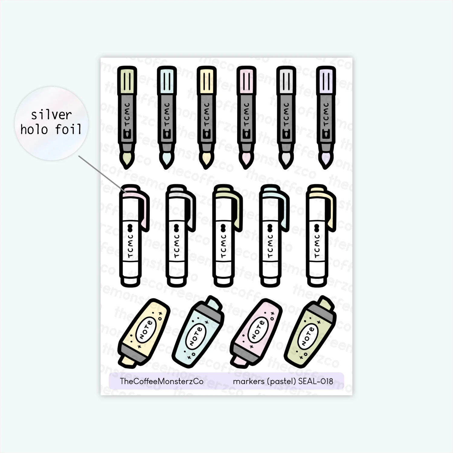 Markers - Sticker Seals - Image 3
