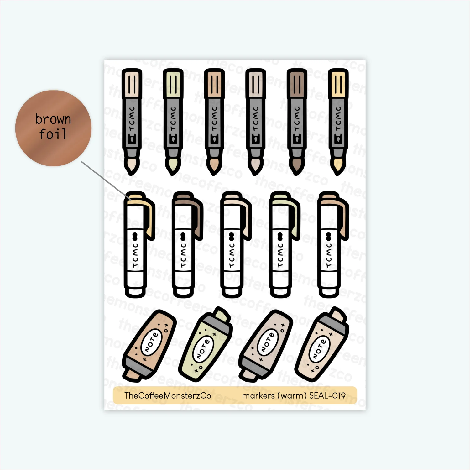 Markers - Sticker Seals - Image 4