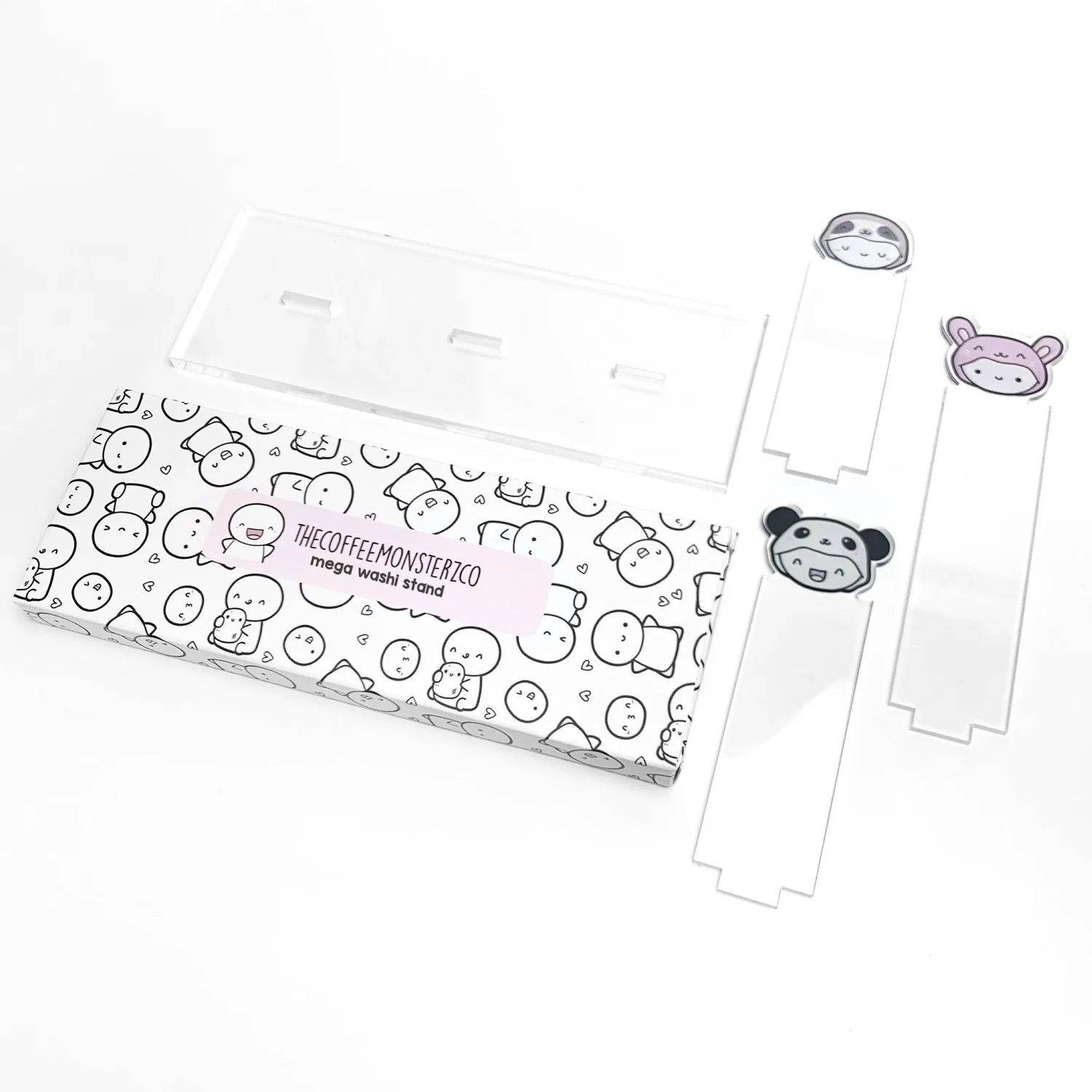 Mega Emoti Acrylic Washi Stand - Image 2