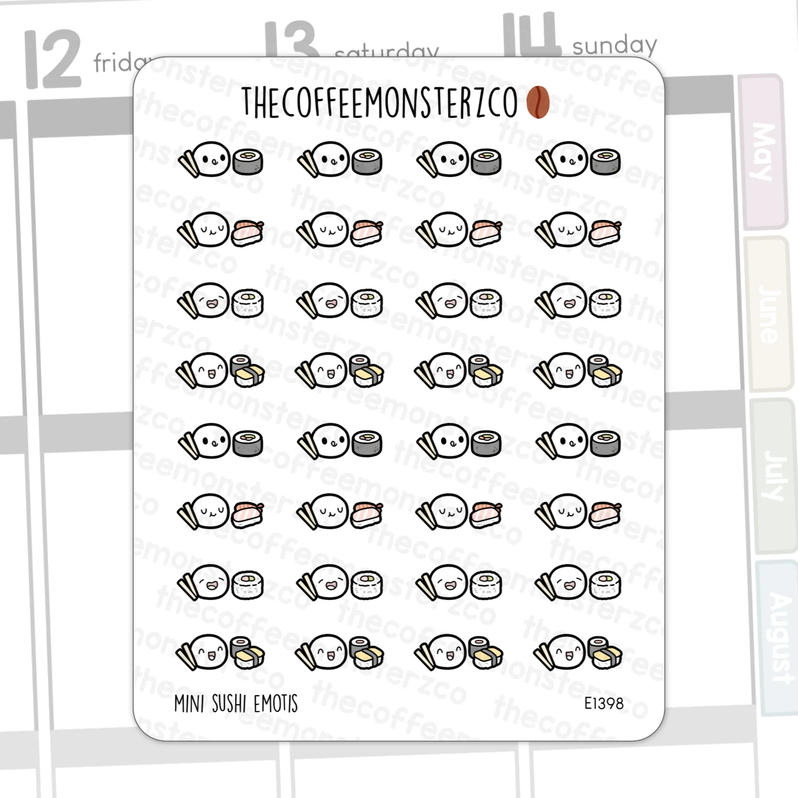Mini Sushi Emotis - Image 2