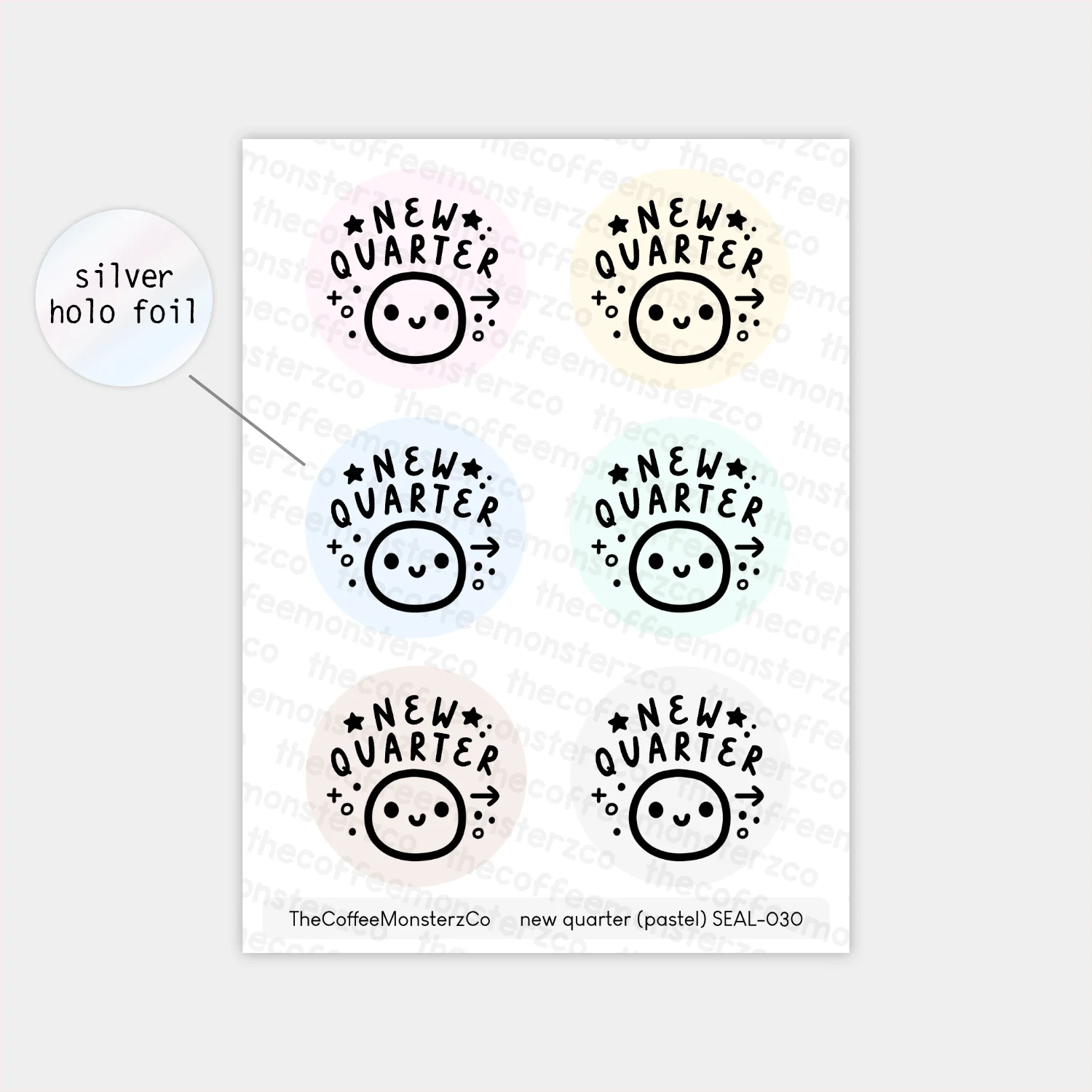 New Quarter - Sticker Seals - Image 4