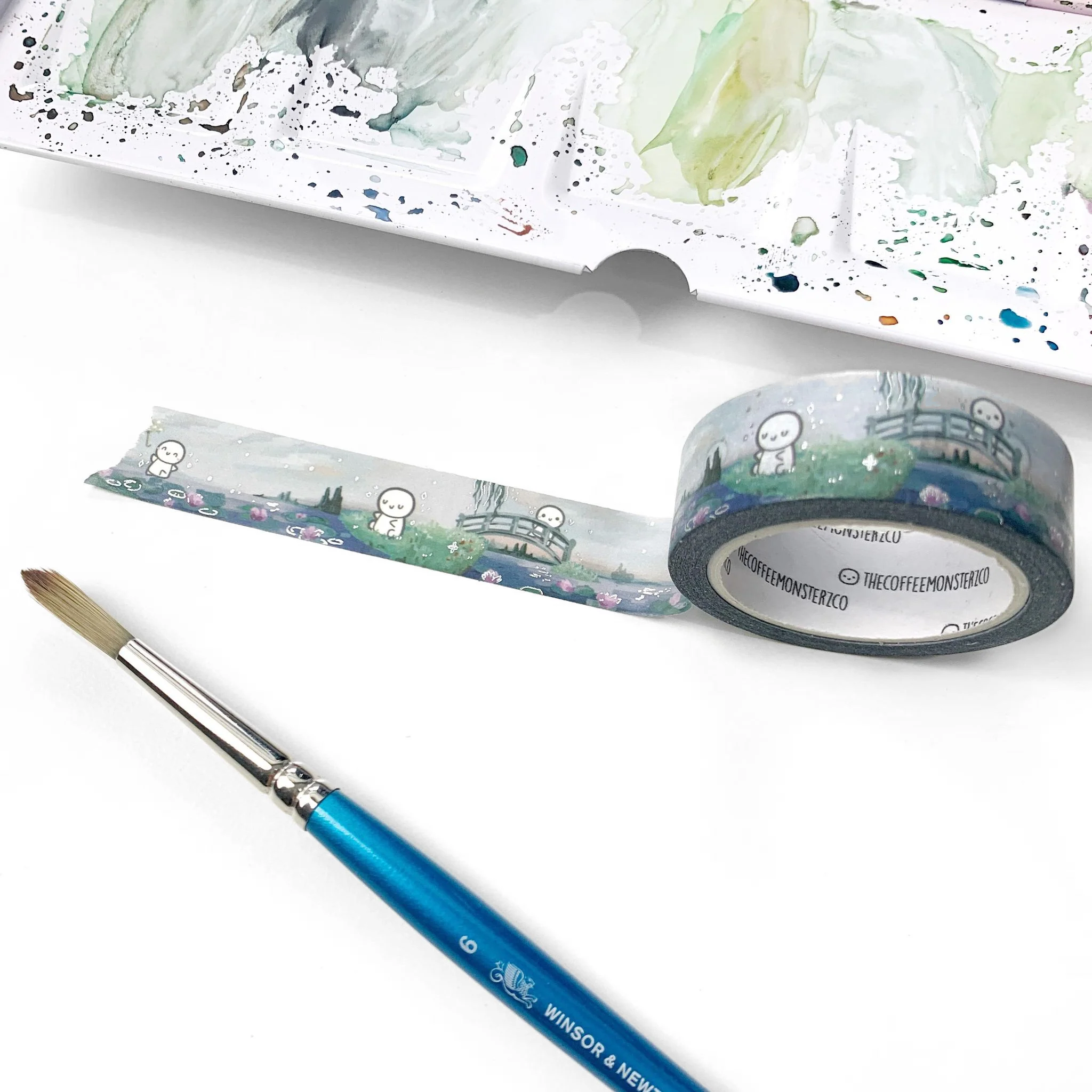 Ode To Hokusai Washi Tape - 15mm - Image 2