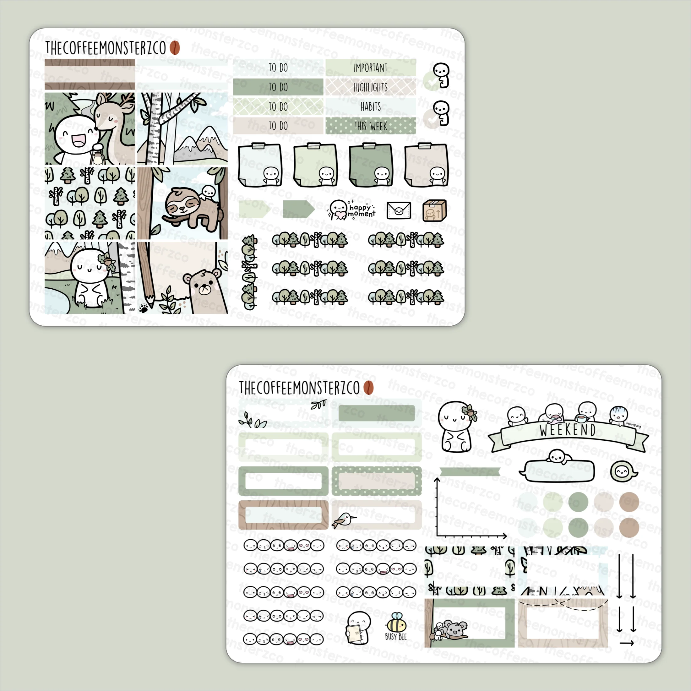 Out of the Woods Hobonichi Cousin Kit - Image 2