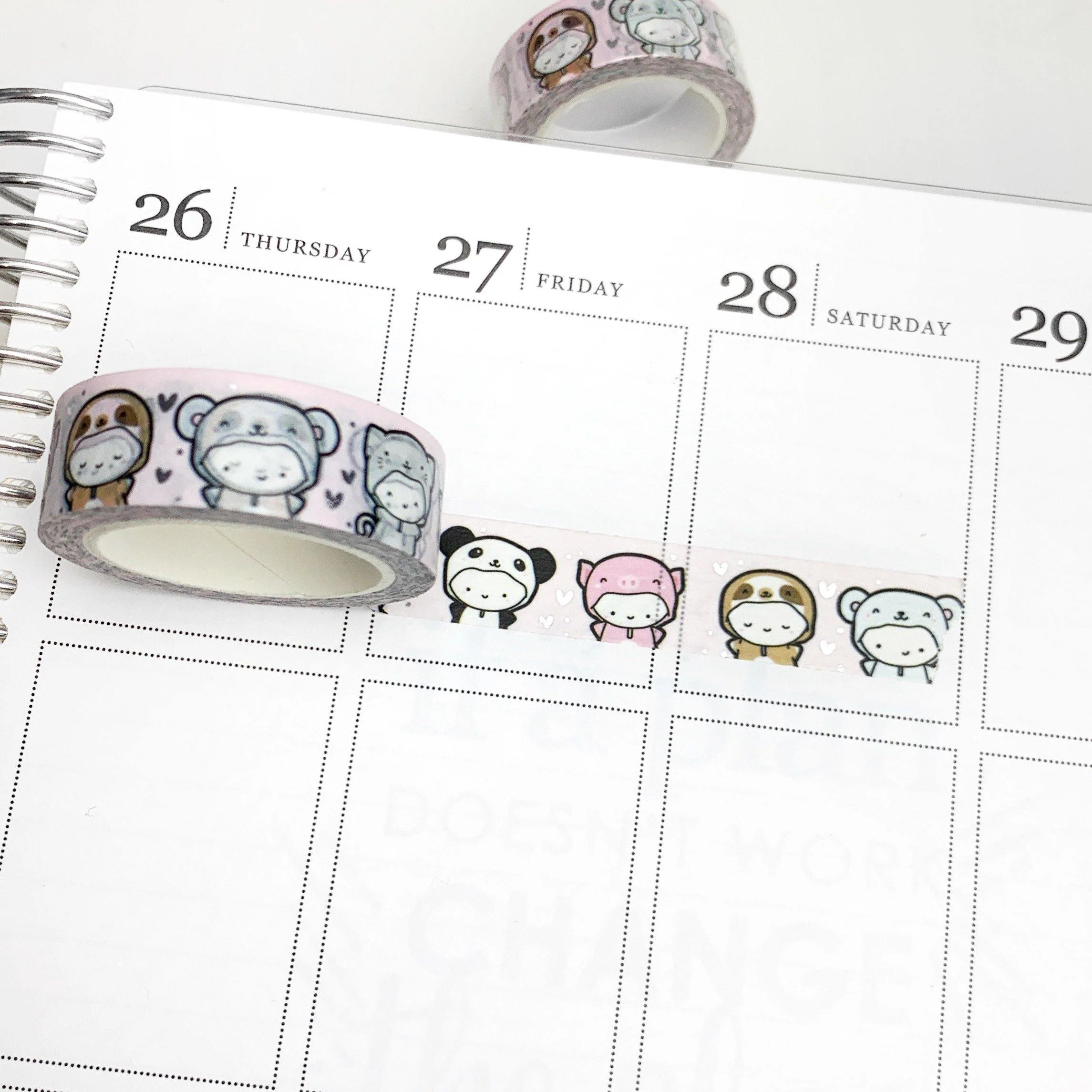 Anniversary Onesies Washi Tape - 15mm - Image 2