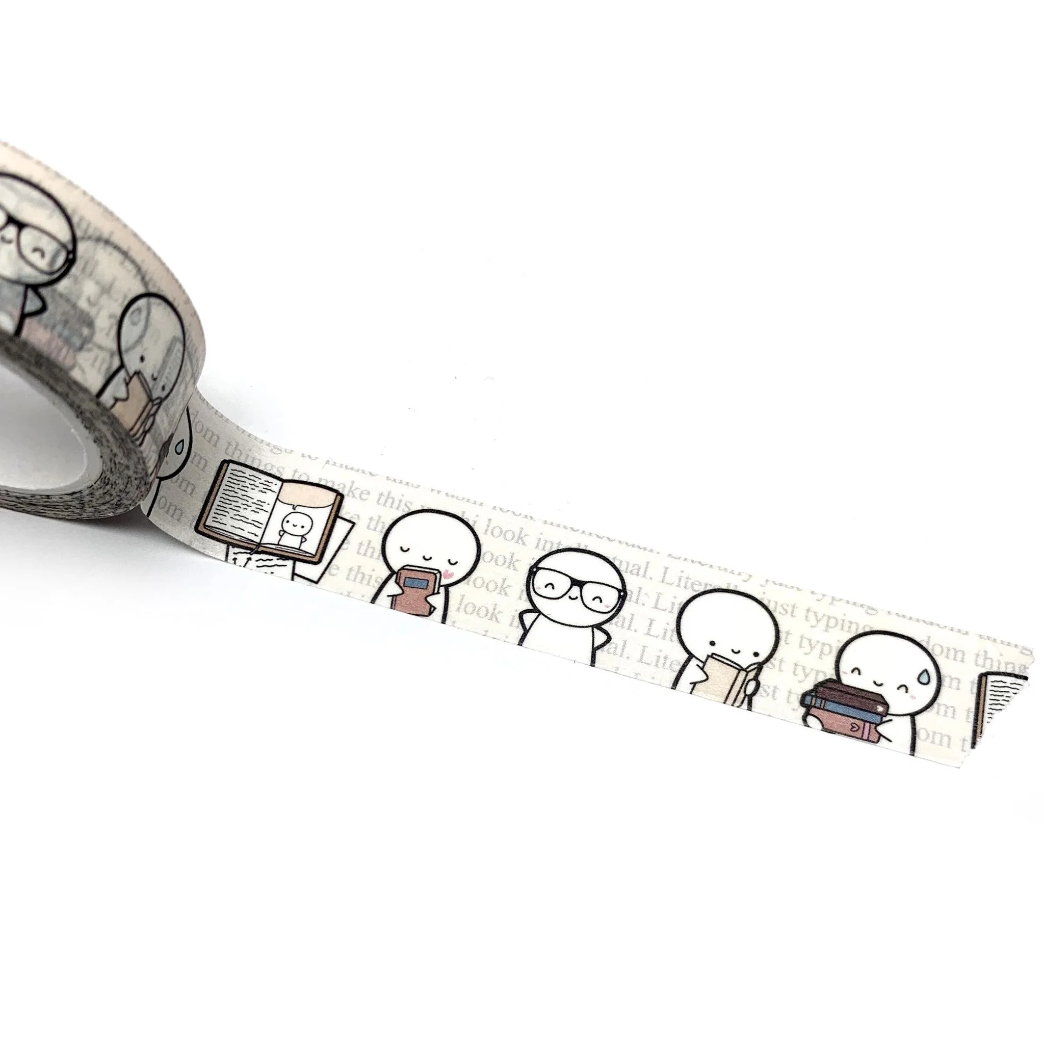 Book Nerd 1.0 Washi Tape - 15mm - Image 2