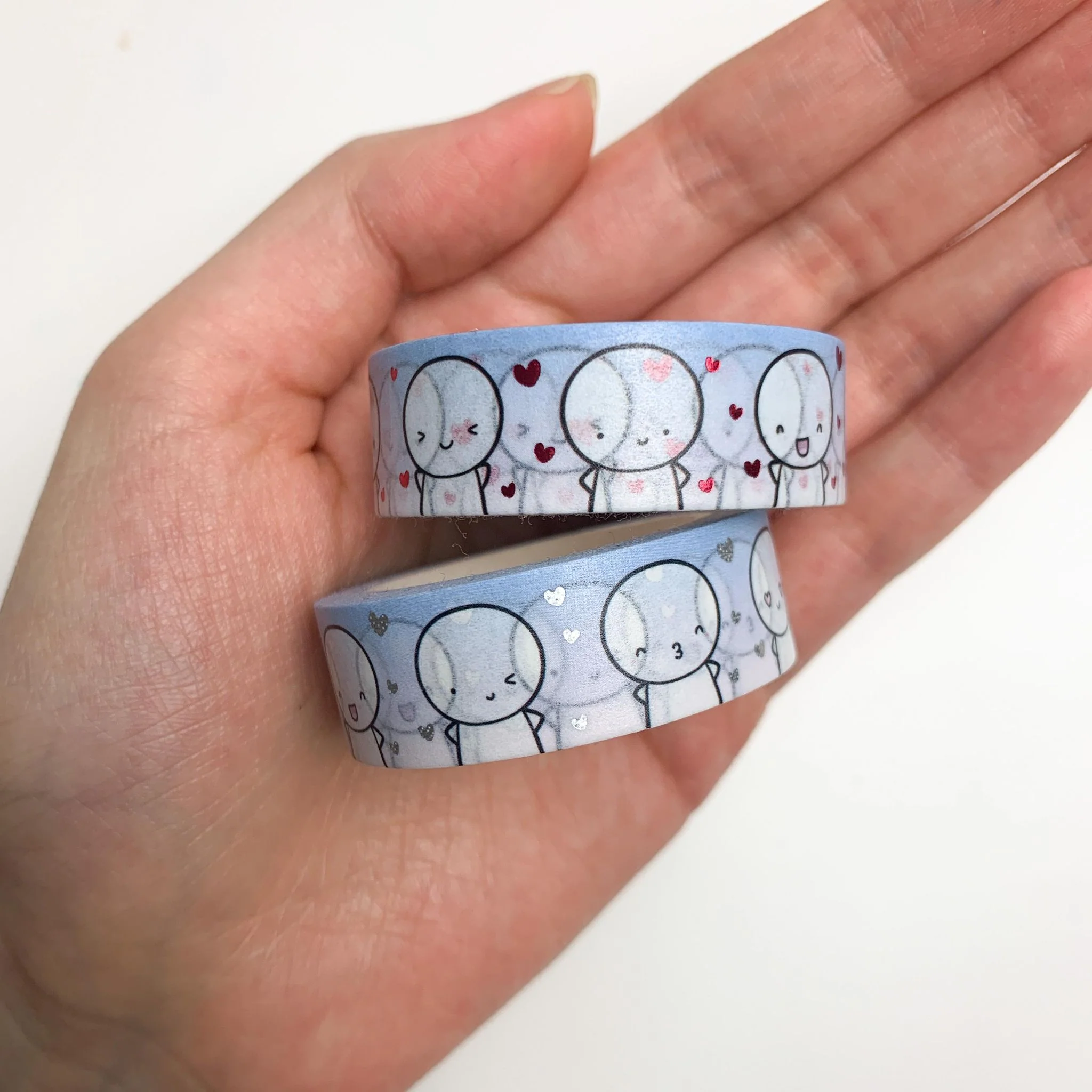 Jack Frost Emoti Washi Tape - 15mm - Image 2