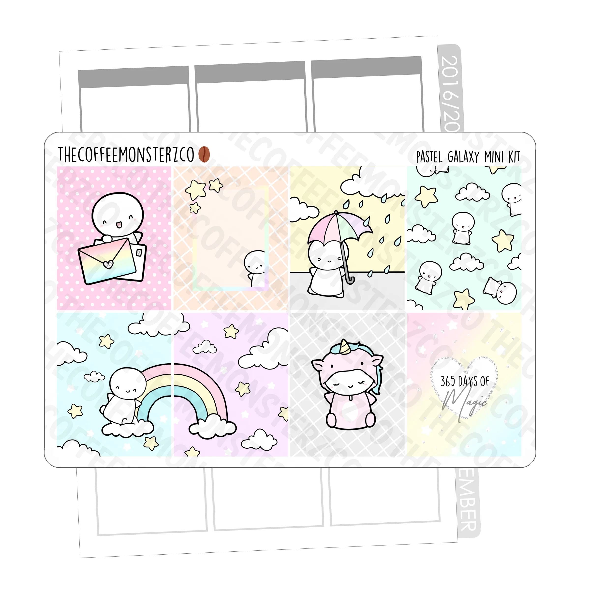Pastel Galaxy Emoti Mini Kit - Image 2