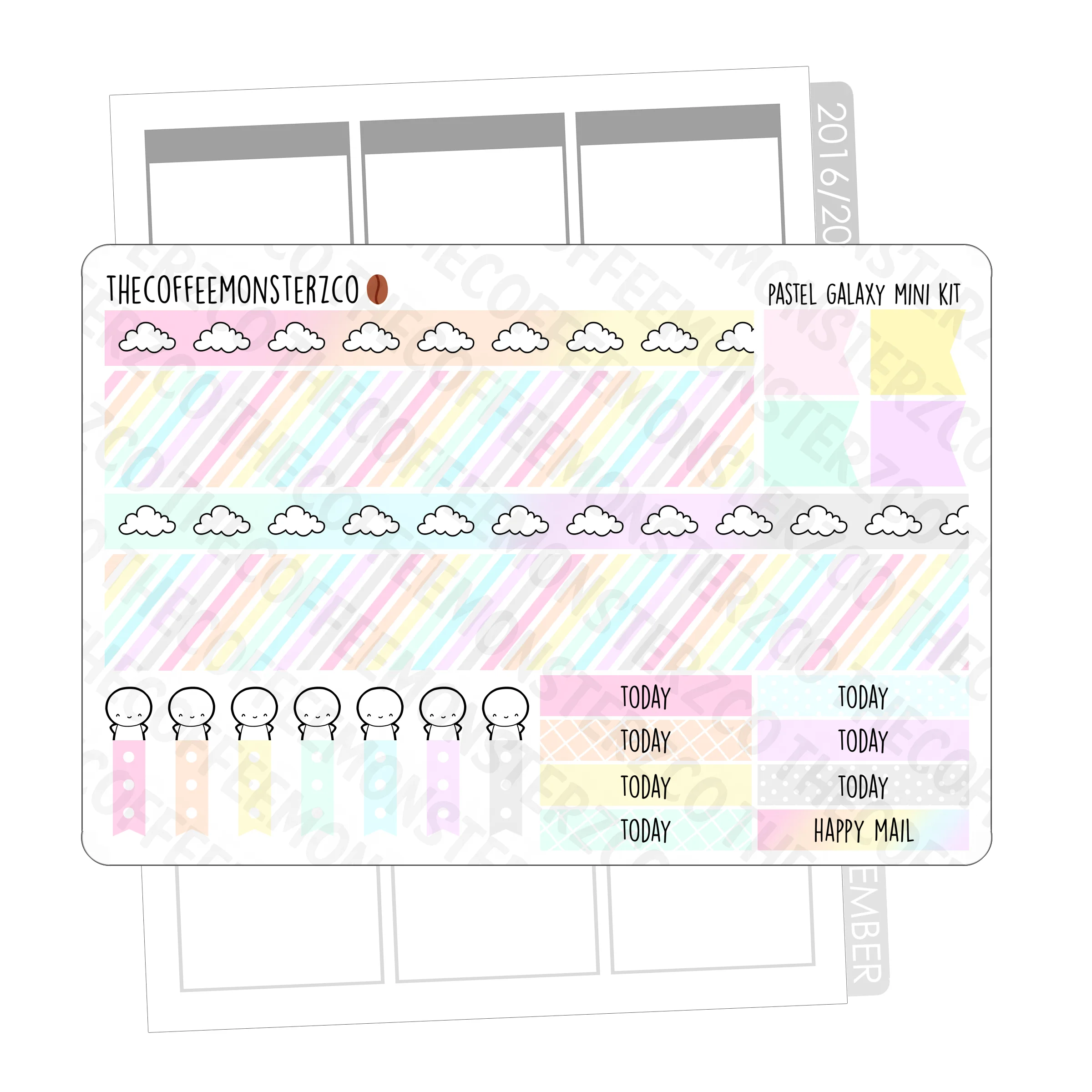 Pastel Galaxy Emoti Mini Kit - Image 4