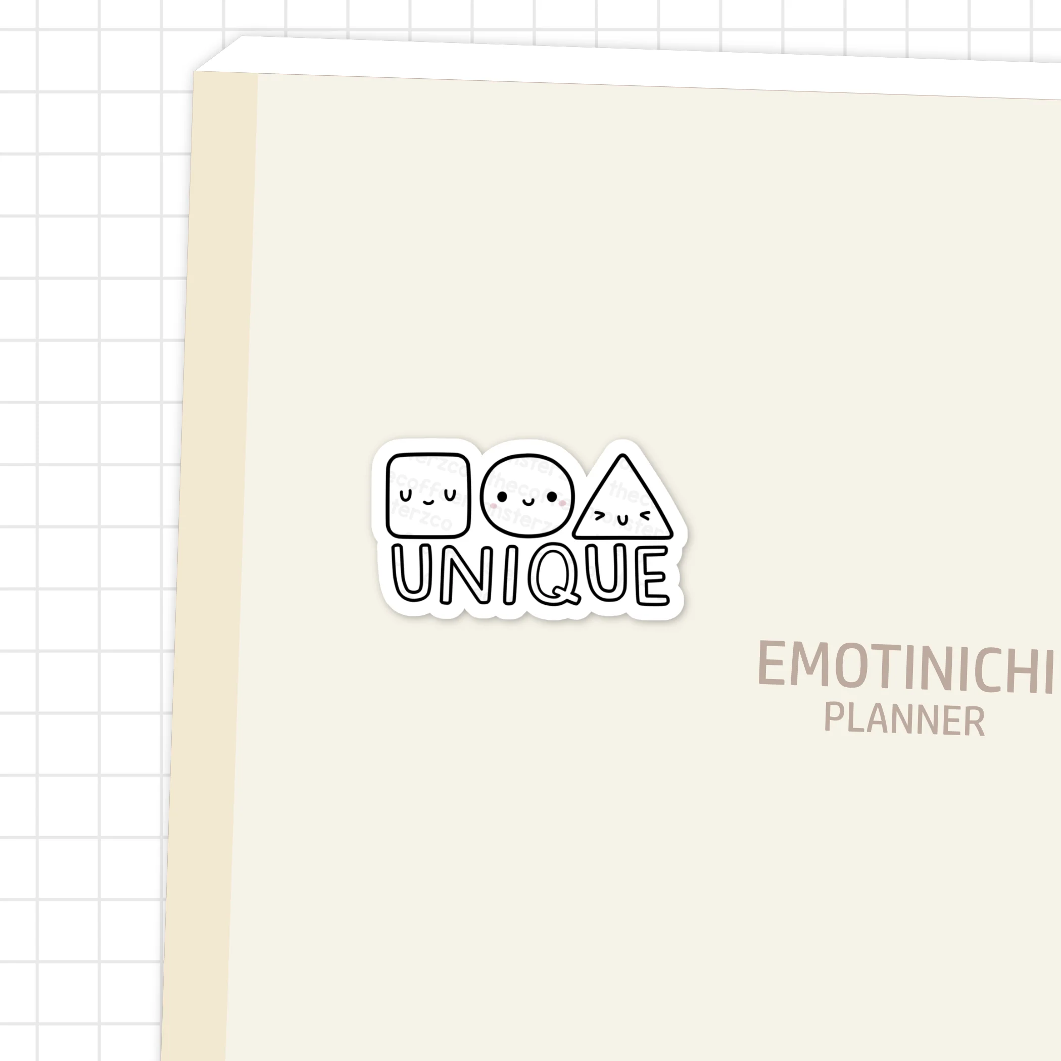 Unique - Vinyl Sticker - Image 2